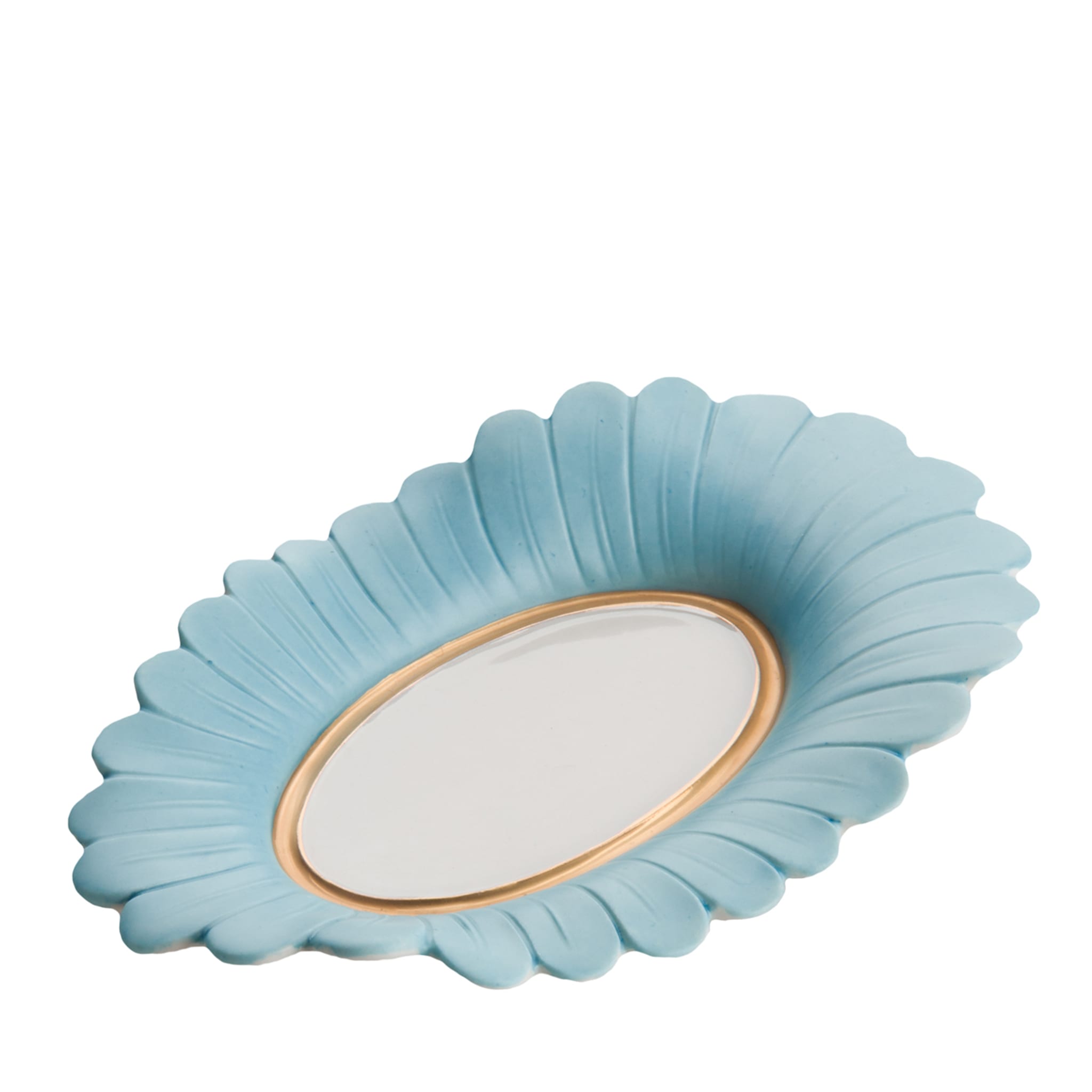 Turquoise Deasy Side Plate  - Main view