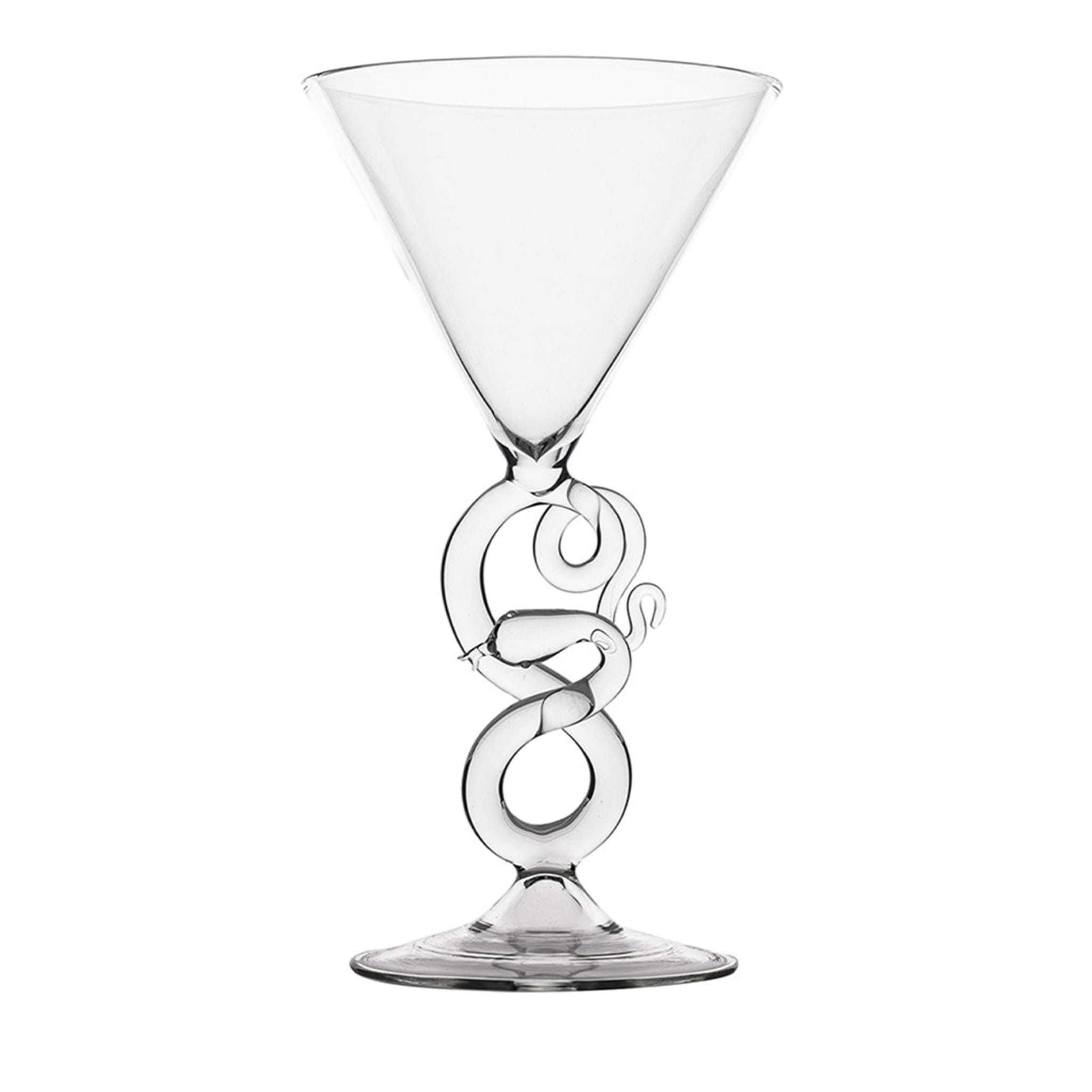 Serpentine Martini Glass - Main view