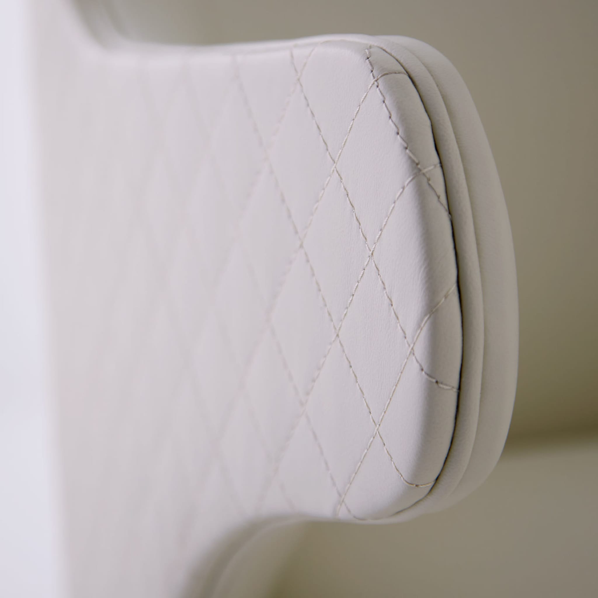 Soft White Swivel Chair - Alternative view 3