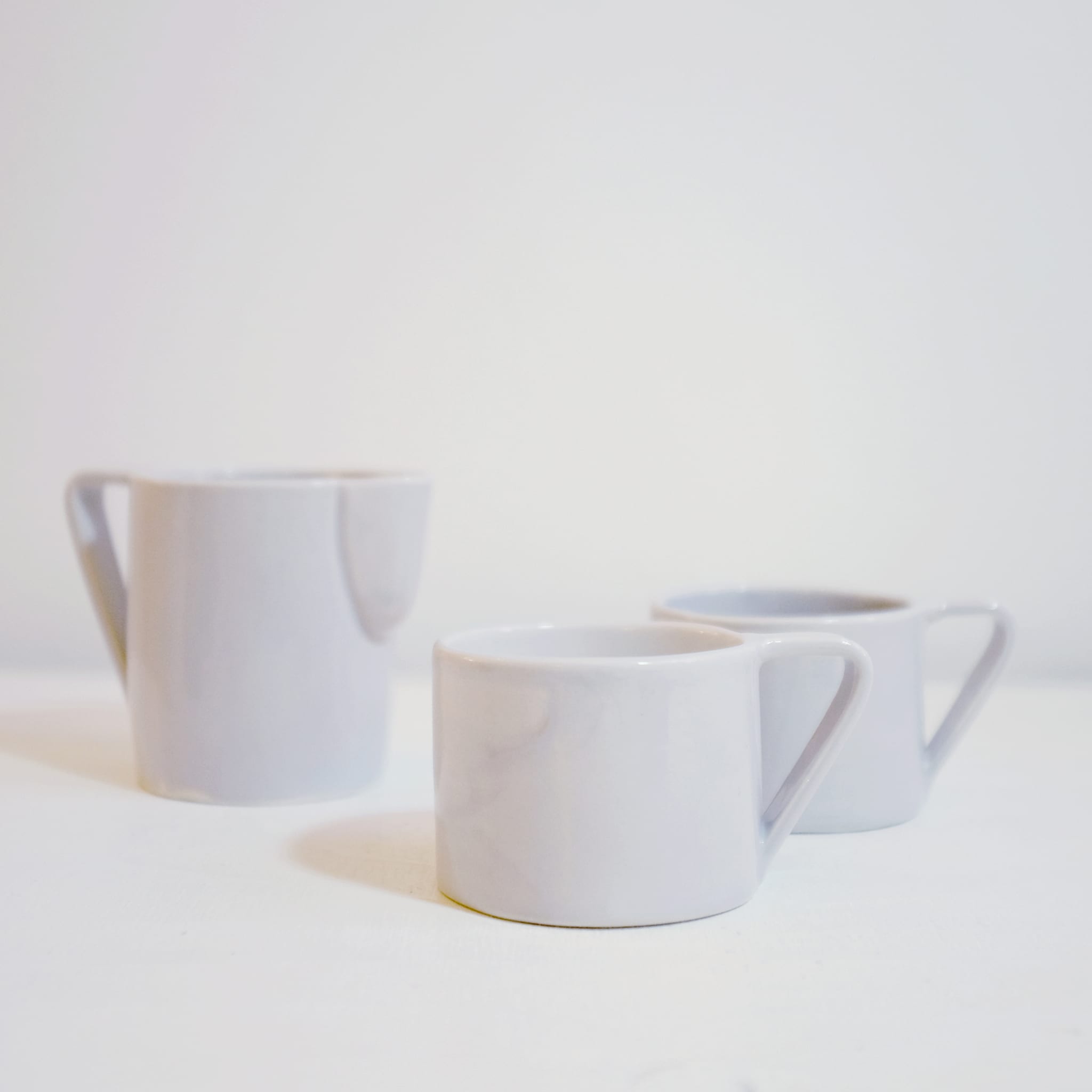 Milano Nebbia Set of 4 Cappuccino cups - Alternative view 1