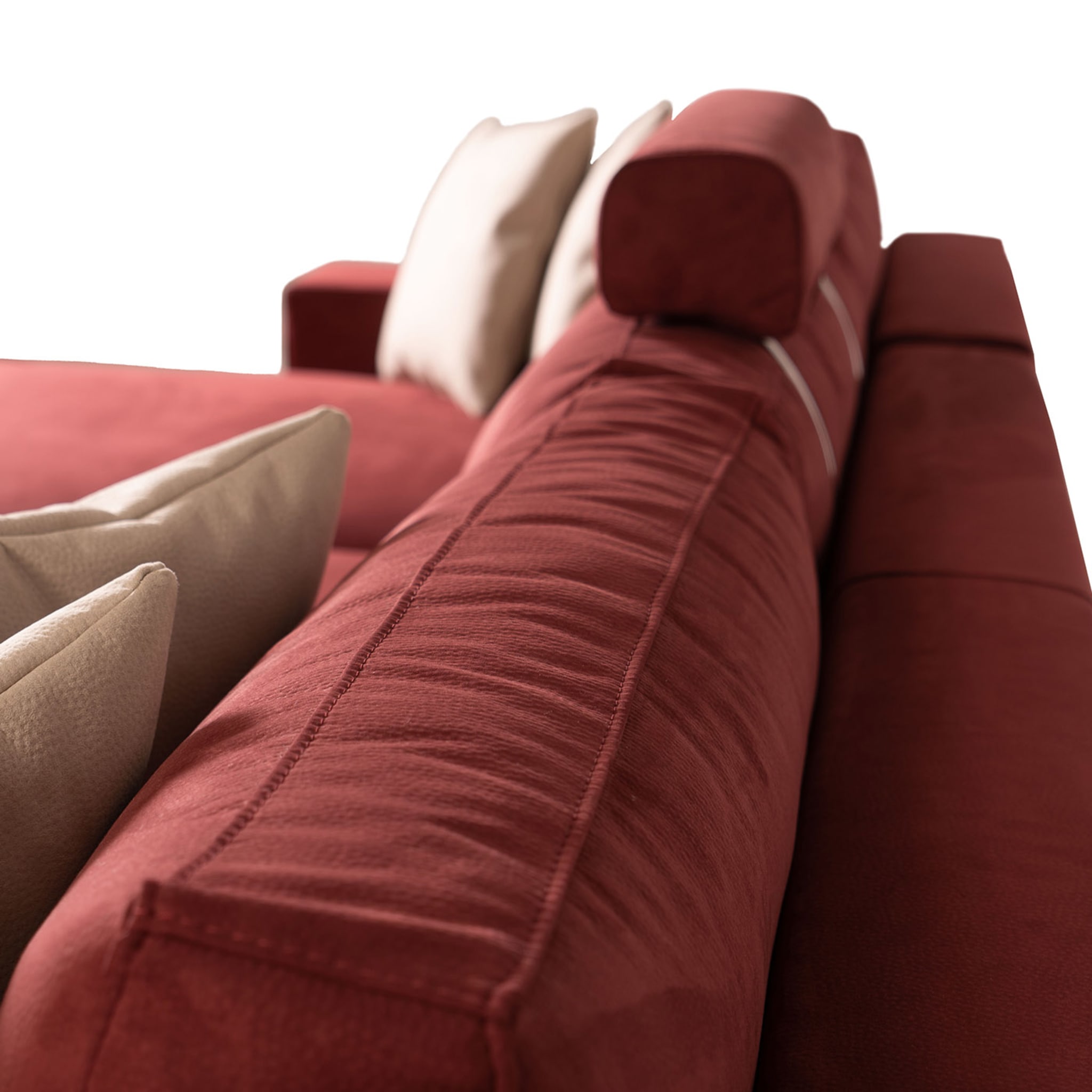 Glam 3-Seater Sofa Maxi with Chaise Longue - Alternative view 3
