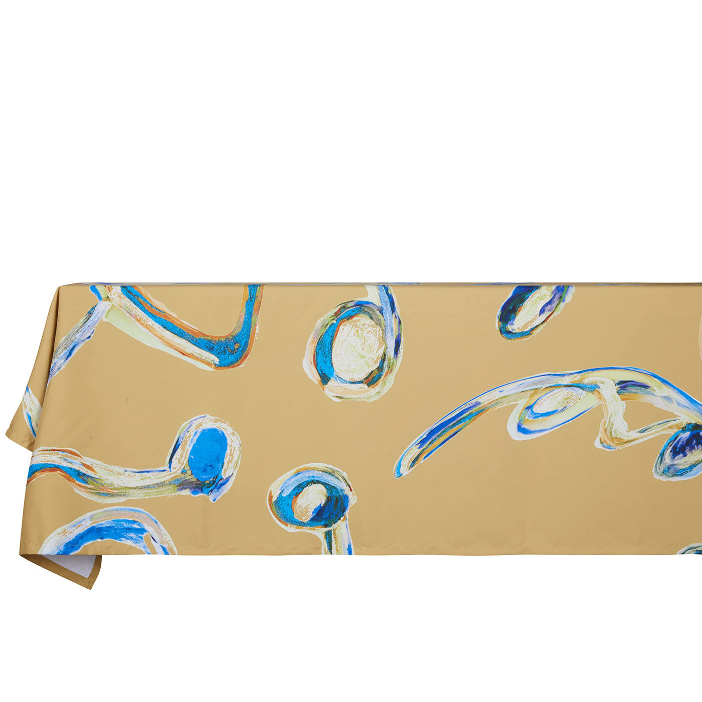 Flussi di Luce Gold Tablecloth - Luisa Longo