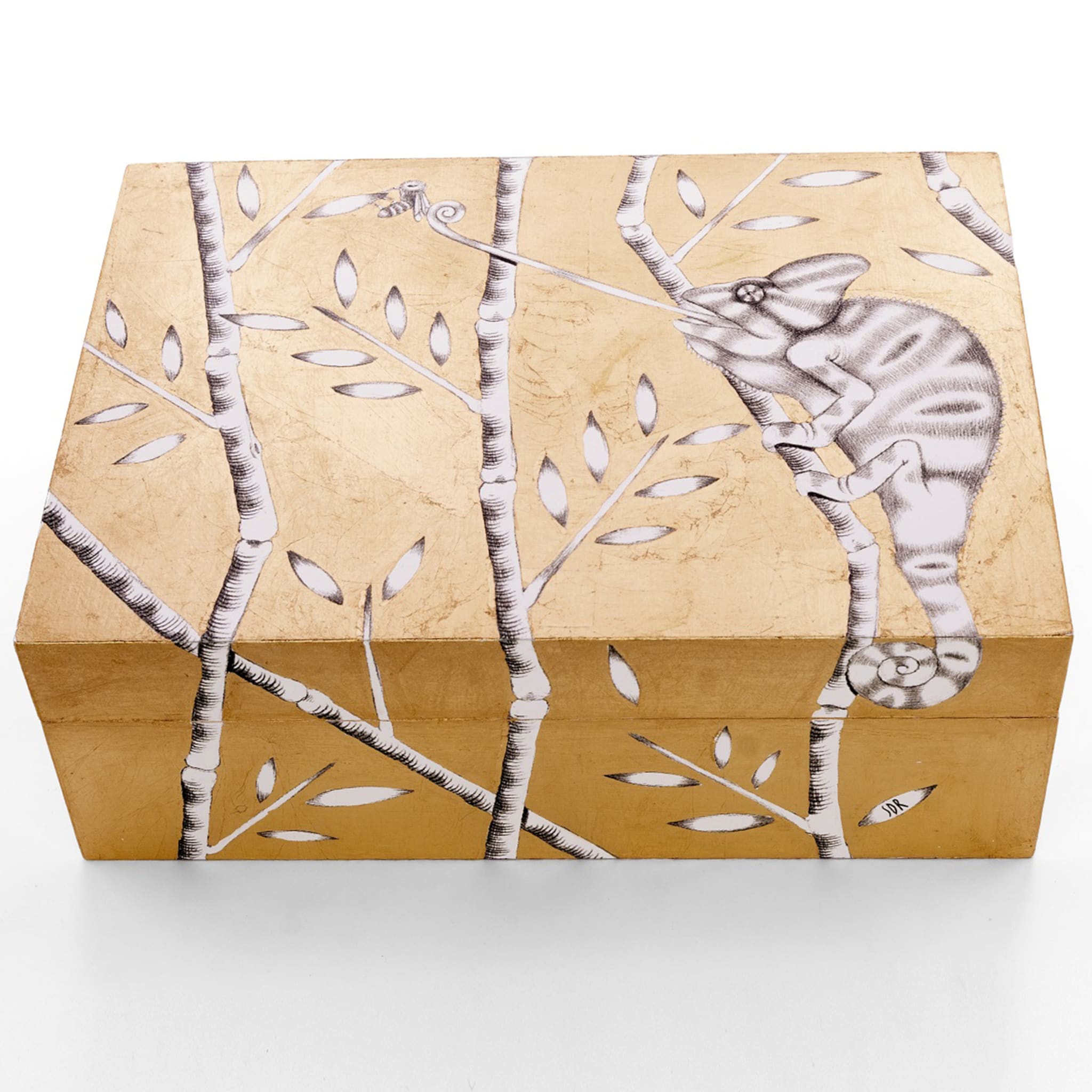 Casarialto Atelier Gold Forest box by Stefania Dei Rossi - Alternative view 1