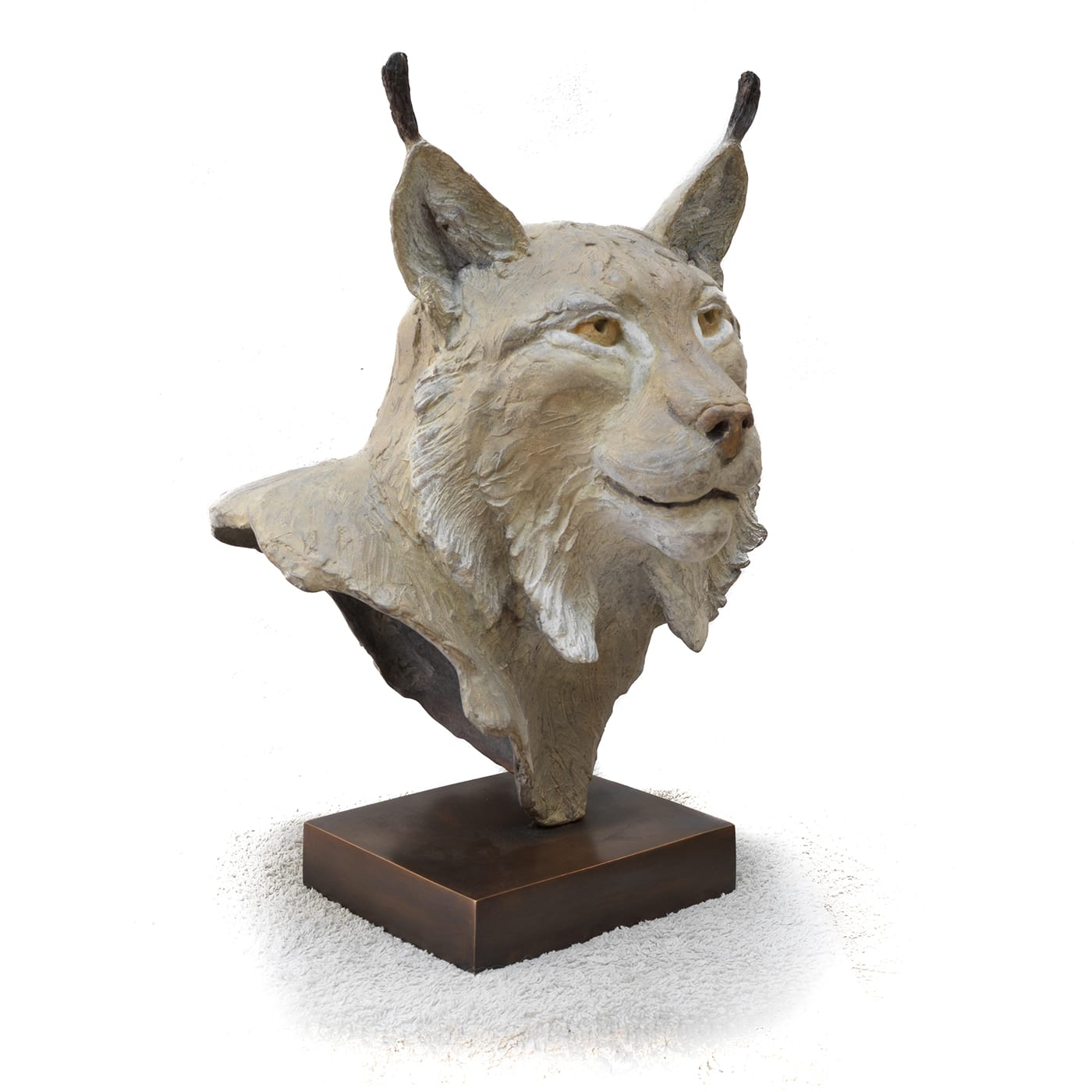 Eurasian Lynx Sculpture - Vincenzo Romanelli