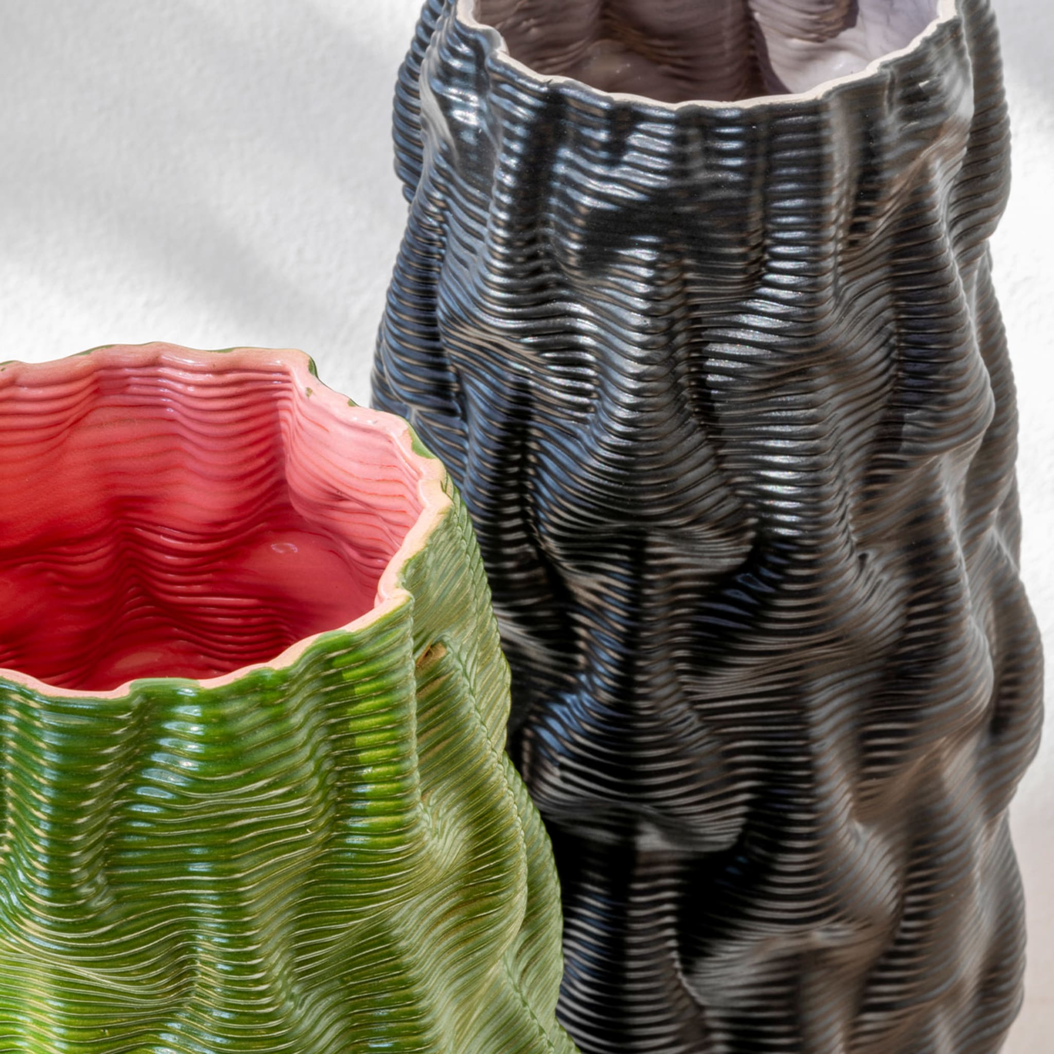 Fiordo Schwarze Vase - Alternative Ansicht 2