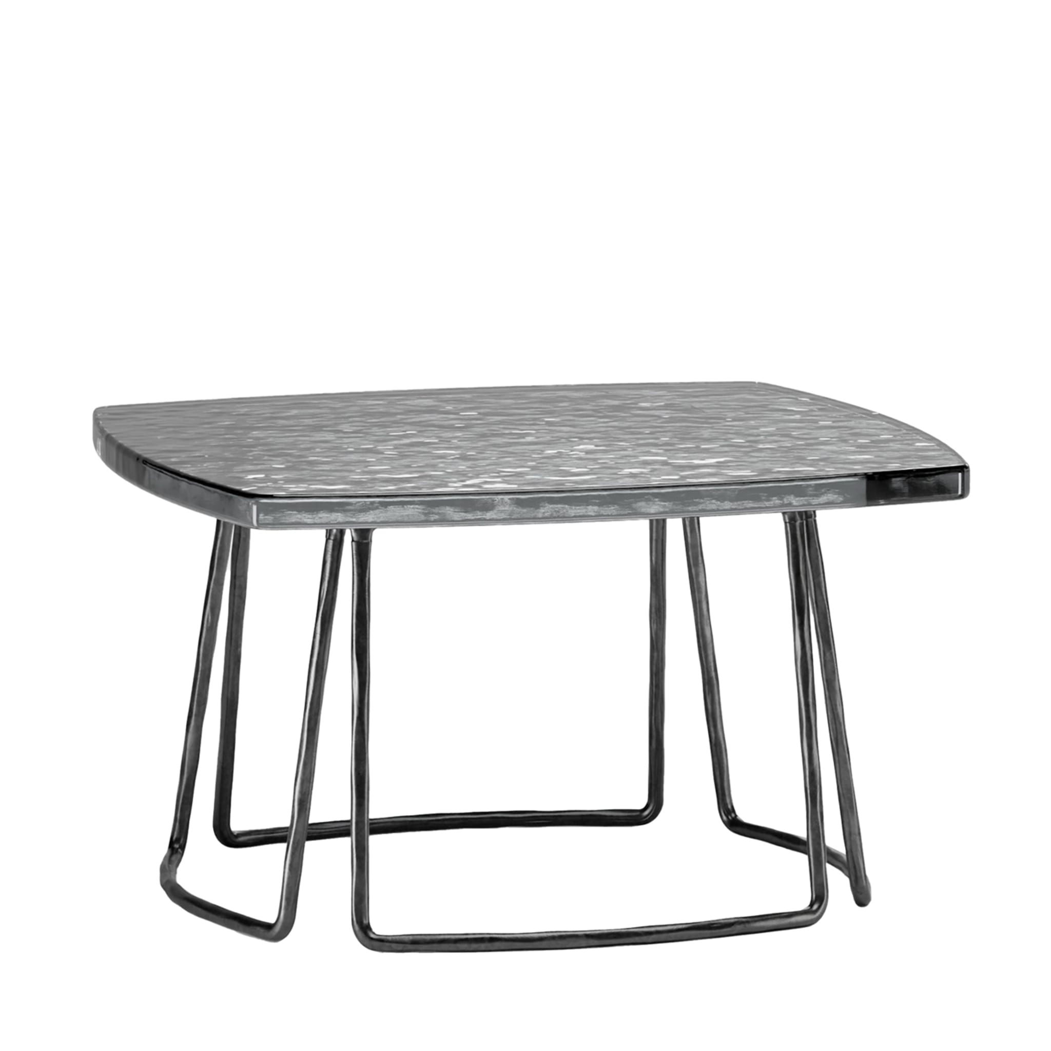 Type Small Silver Side Table by Stormo Studio - Main view