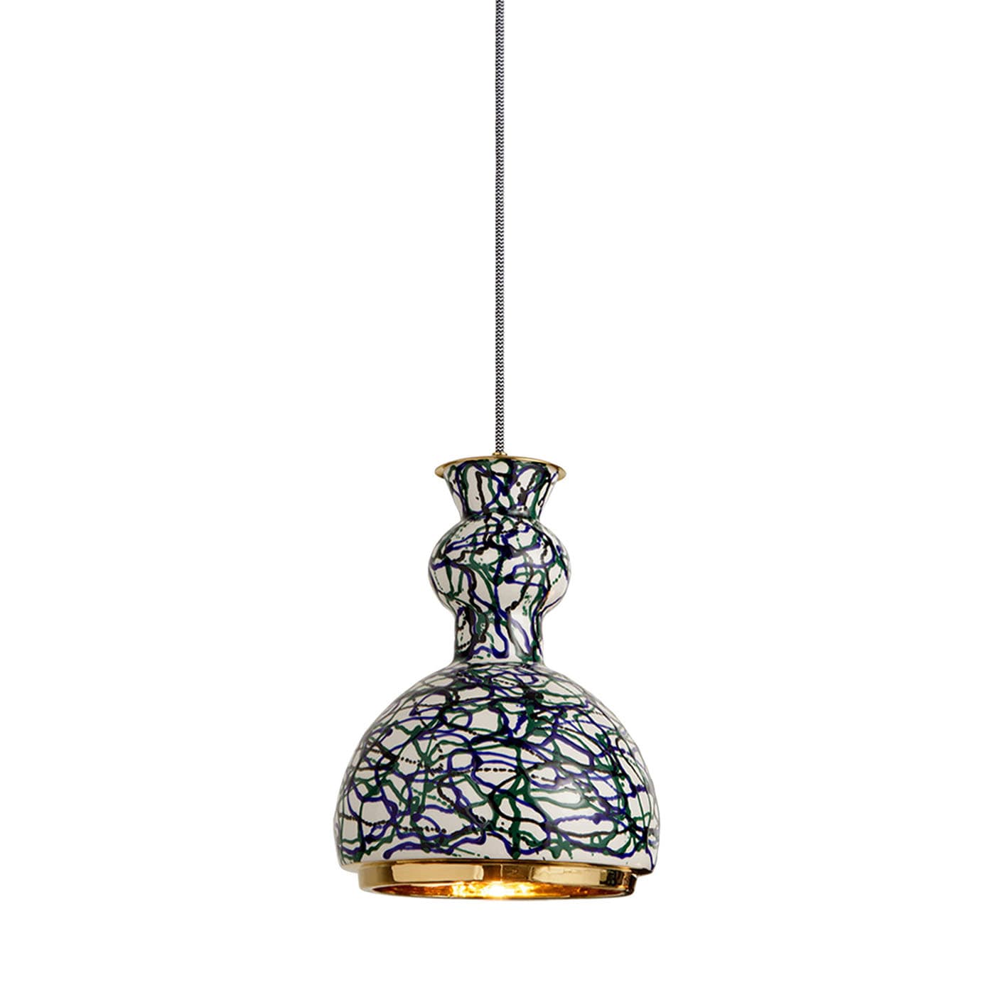 7308/DE/B Allegra Polychrome Pendant Lamp Sigma L2 | Artemest