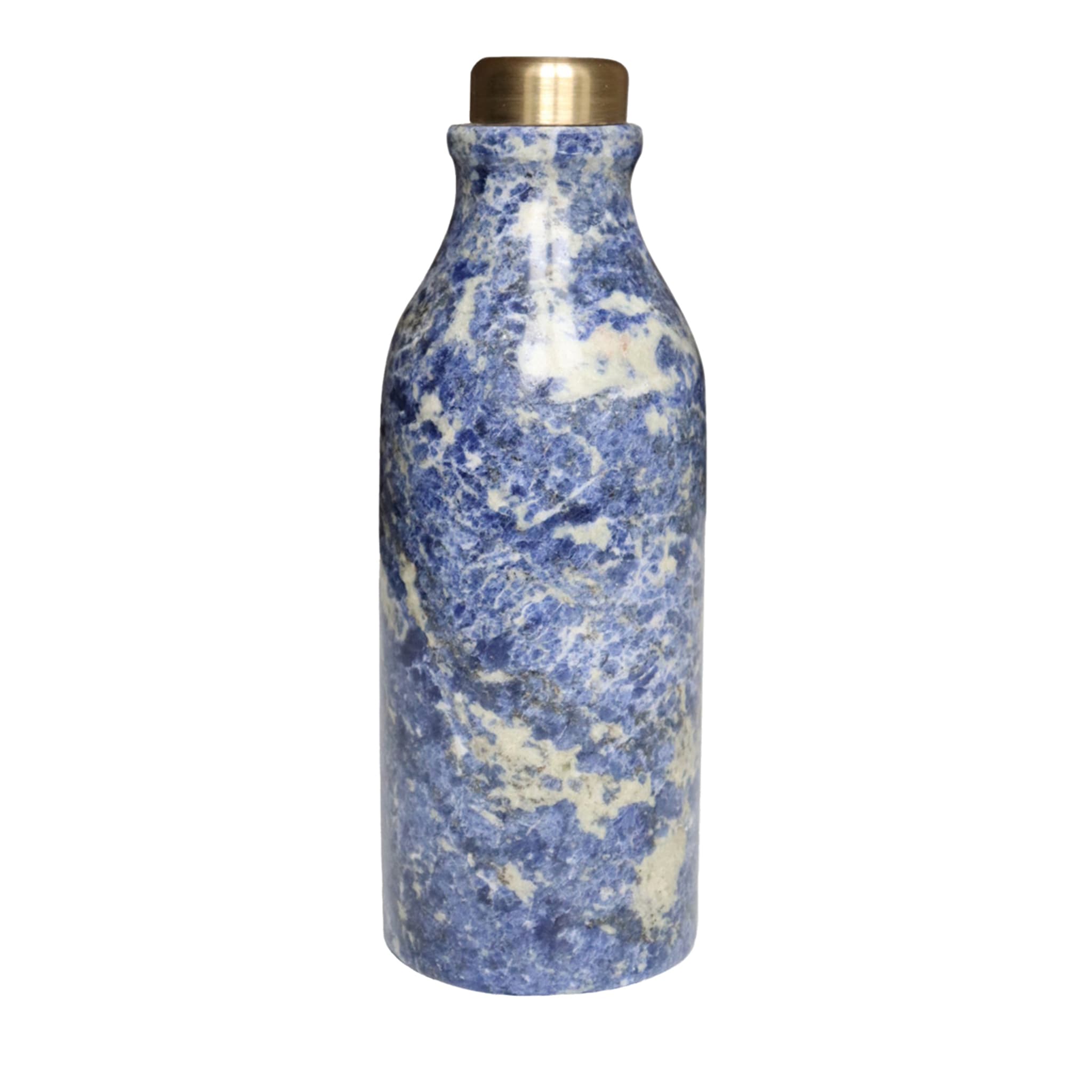 Mr Bottle in Blue Sodalite - Main view