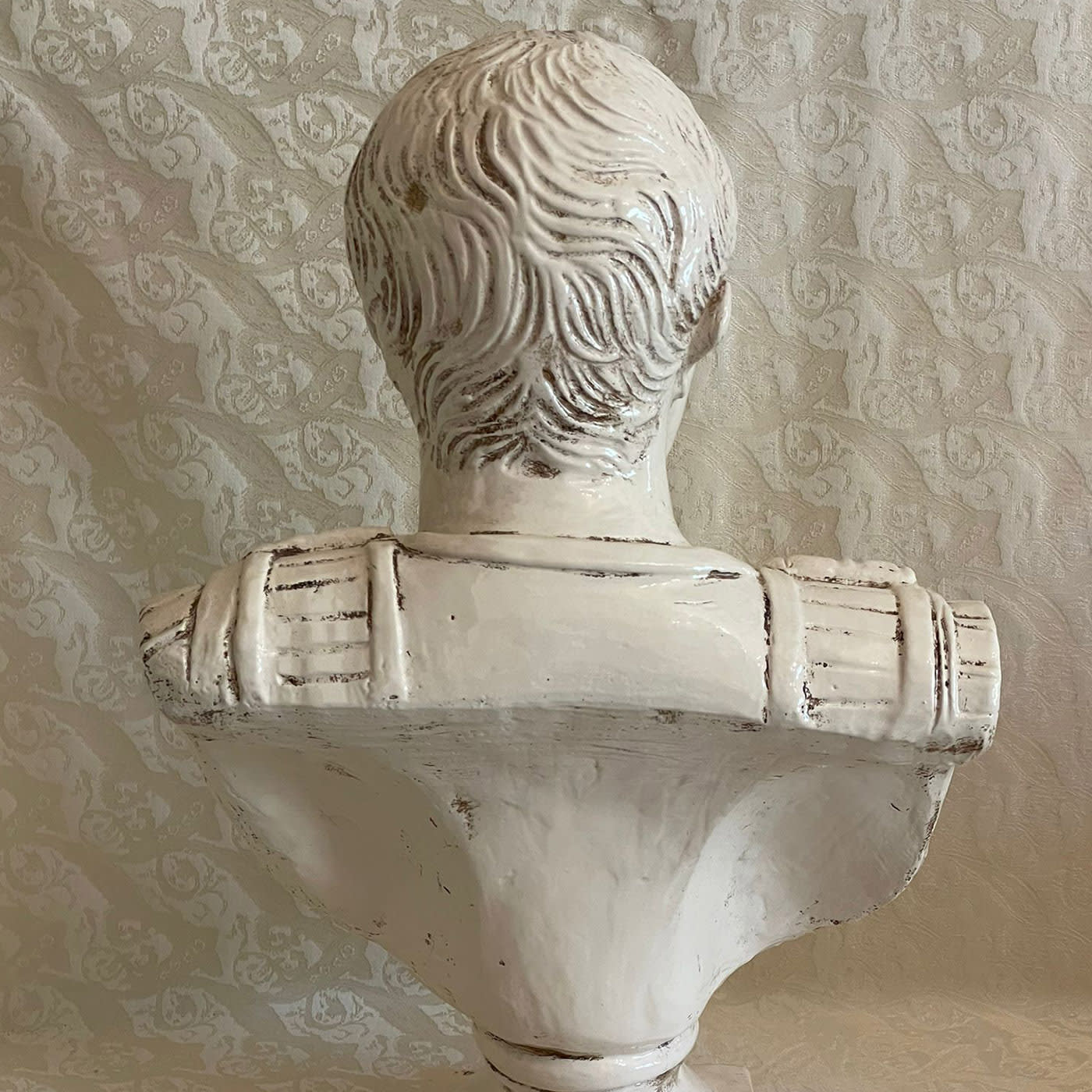 Caesar Emperor Bust - Ceramiche Corsini
