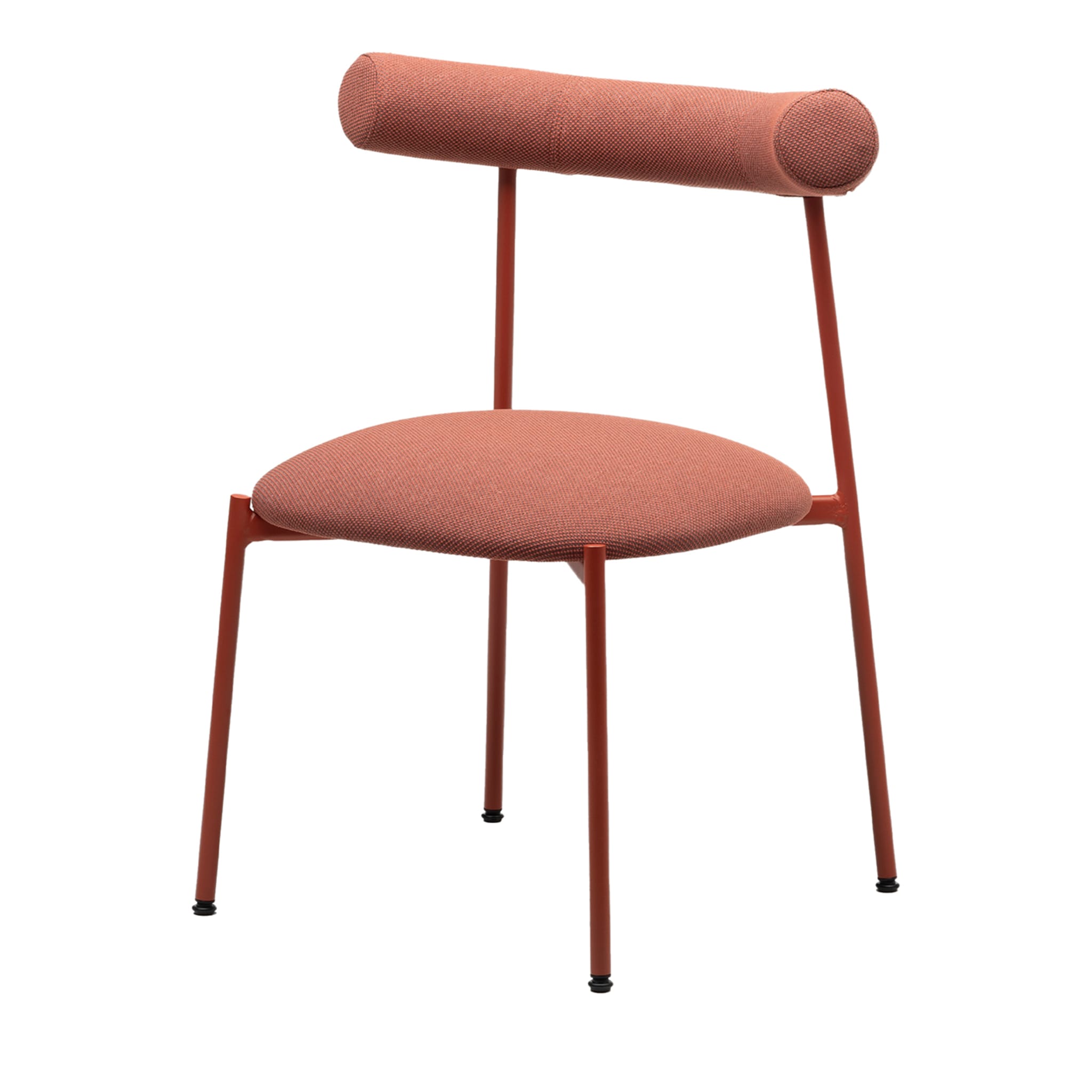 Pampa S Ziegelroter Stuhl von Studio Pastina - Hauptansicht
