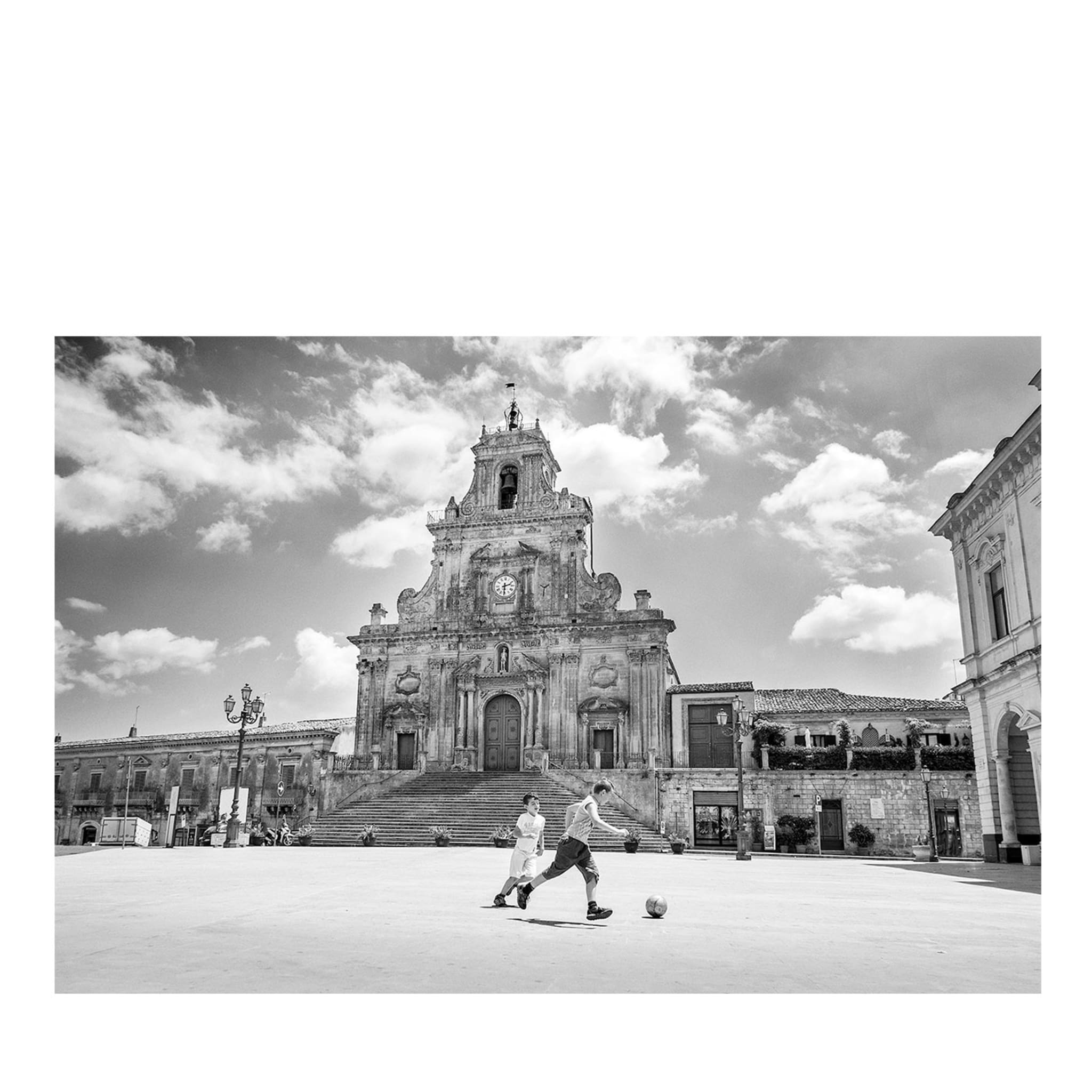 Estate Siciliana Schwarz-Weiß-Fotodruck - Hauptansicht