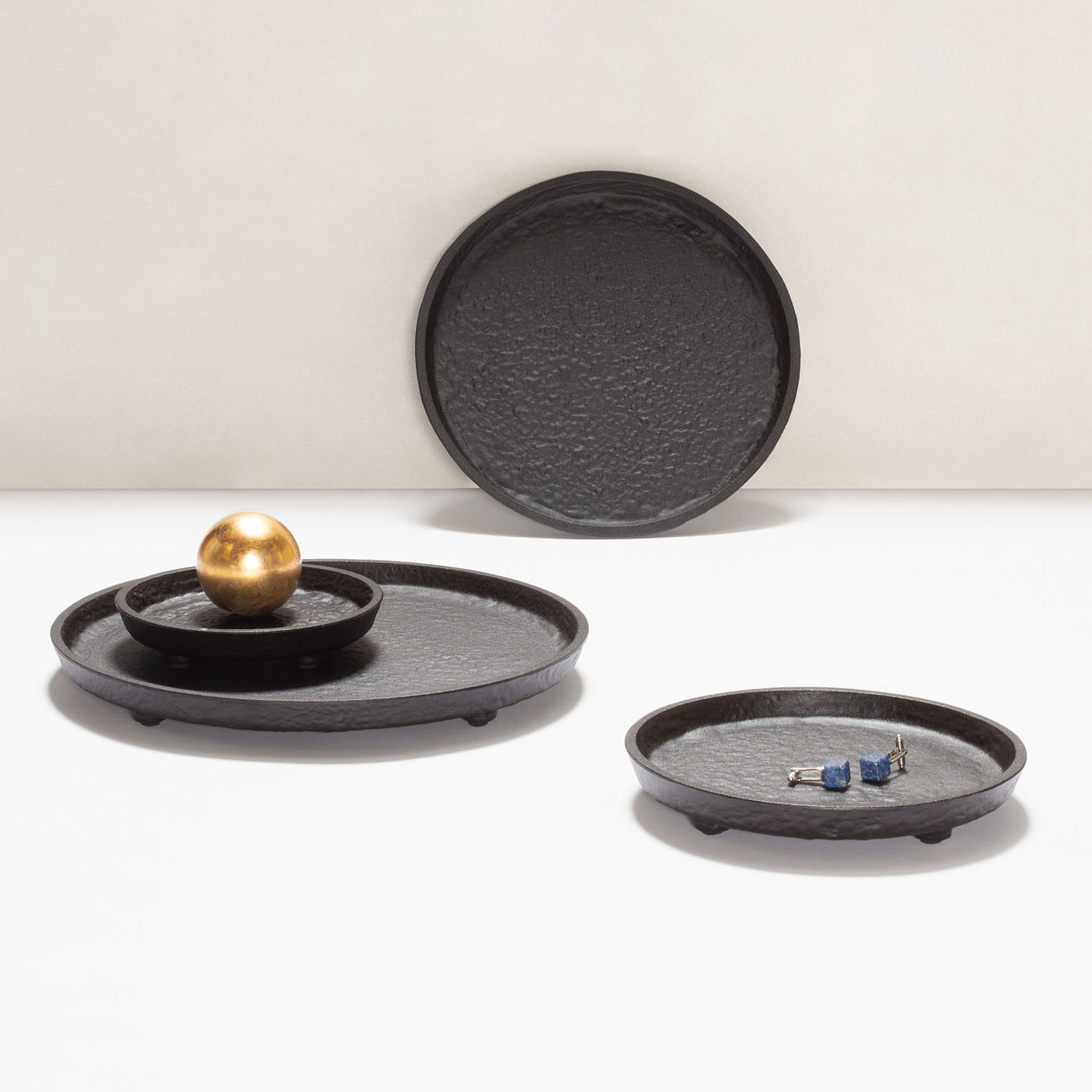 Monza Imperfect Bronze Round Small Valet Tray - Alternative view 2