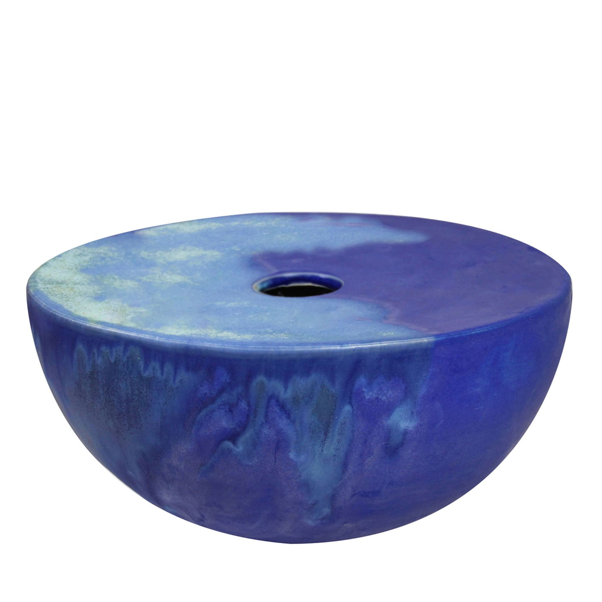 Cobalt Nebulae Small Vase  - Main view