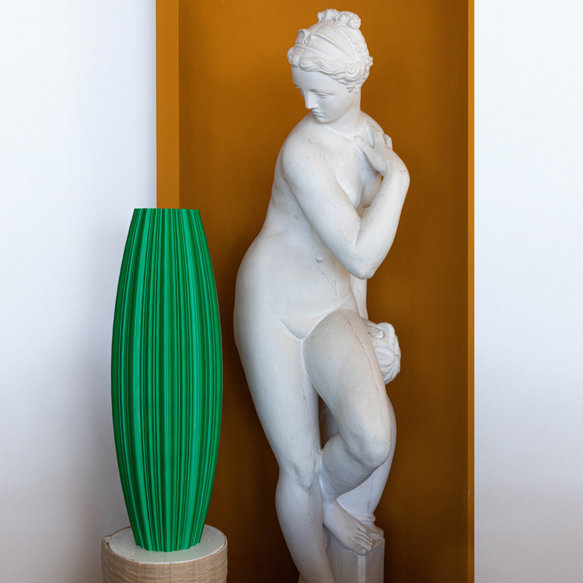 Pandora Grüne Vase-Skulptur - Alternative Ansicht 3