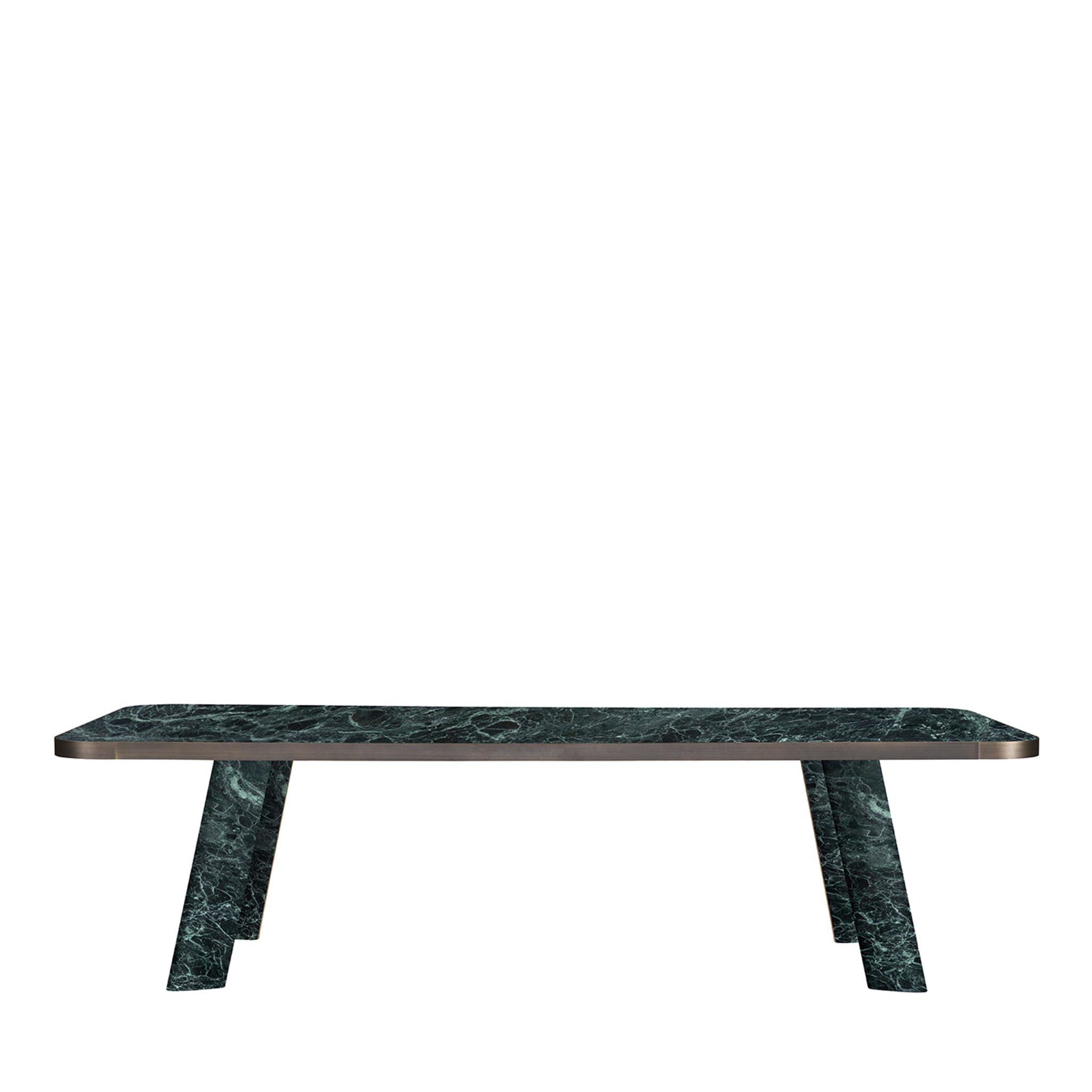 Native Verde Alpi Rectangular Dining Table by Stefano Giovannoni - Main view