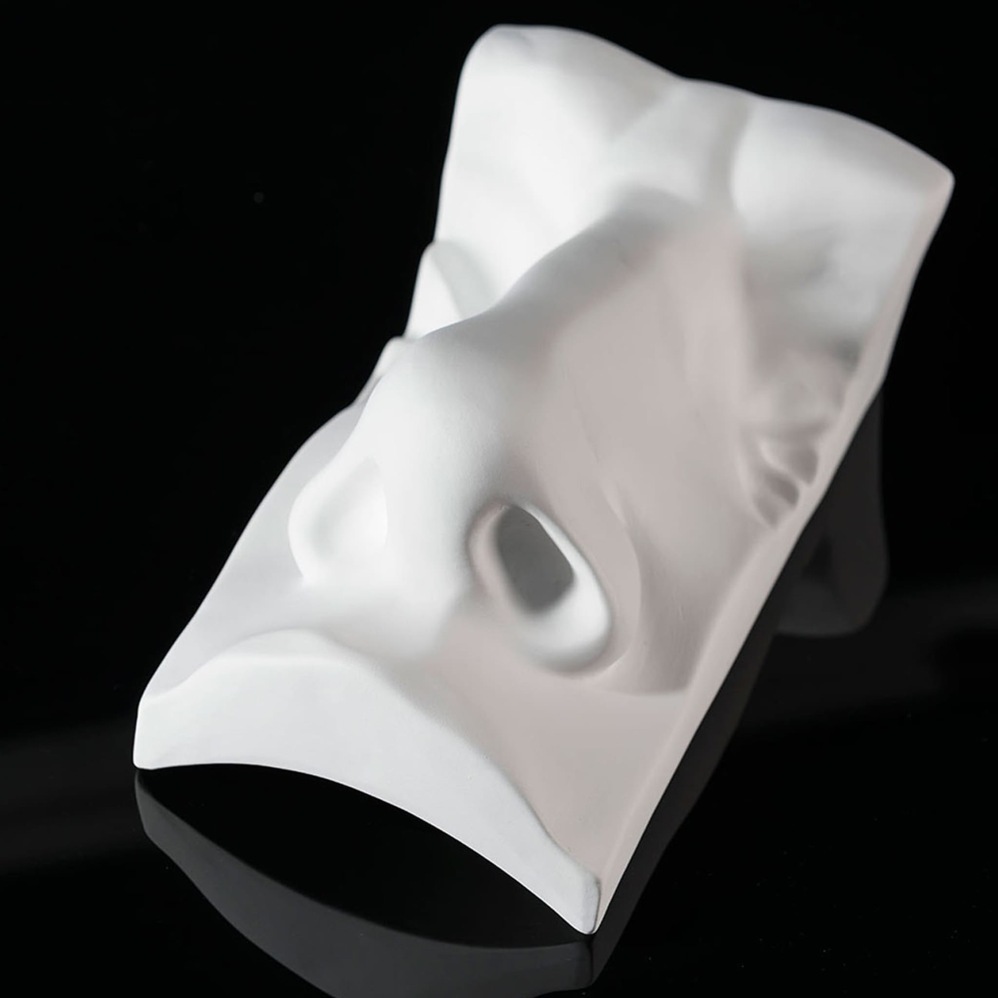David's Nose White Sculpture - Alternative view 2