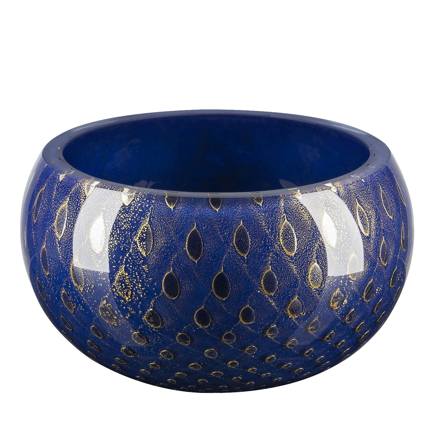 Mocenigo Gold & Blue Decorative Bowl - VGnewtrend