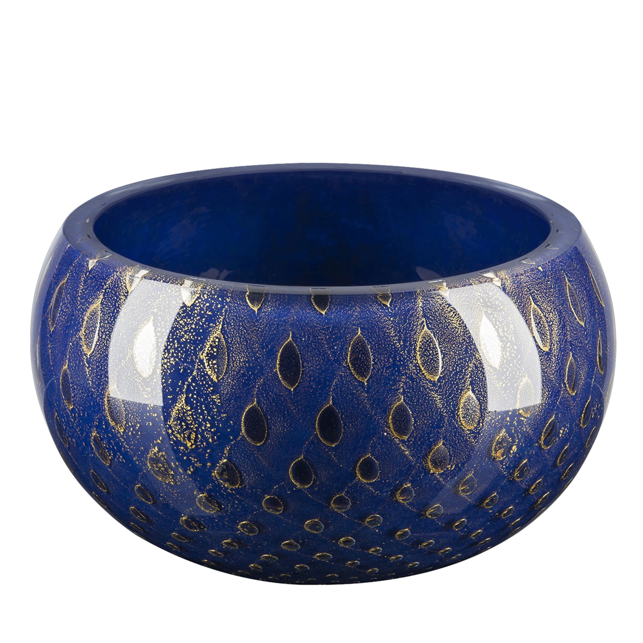 Mocenigo Gold & Blue Decorative Bowl - Main view