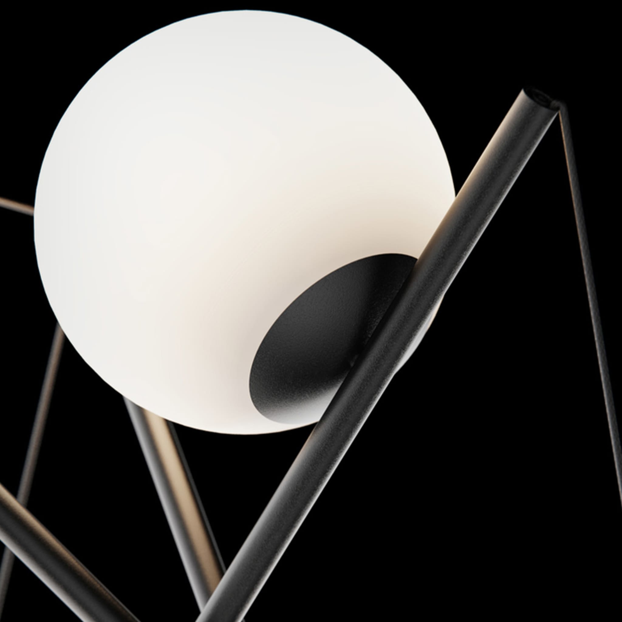 ED057 Black Table Lamp - Alternative view 1