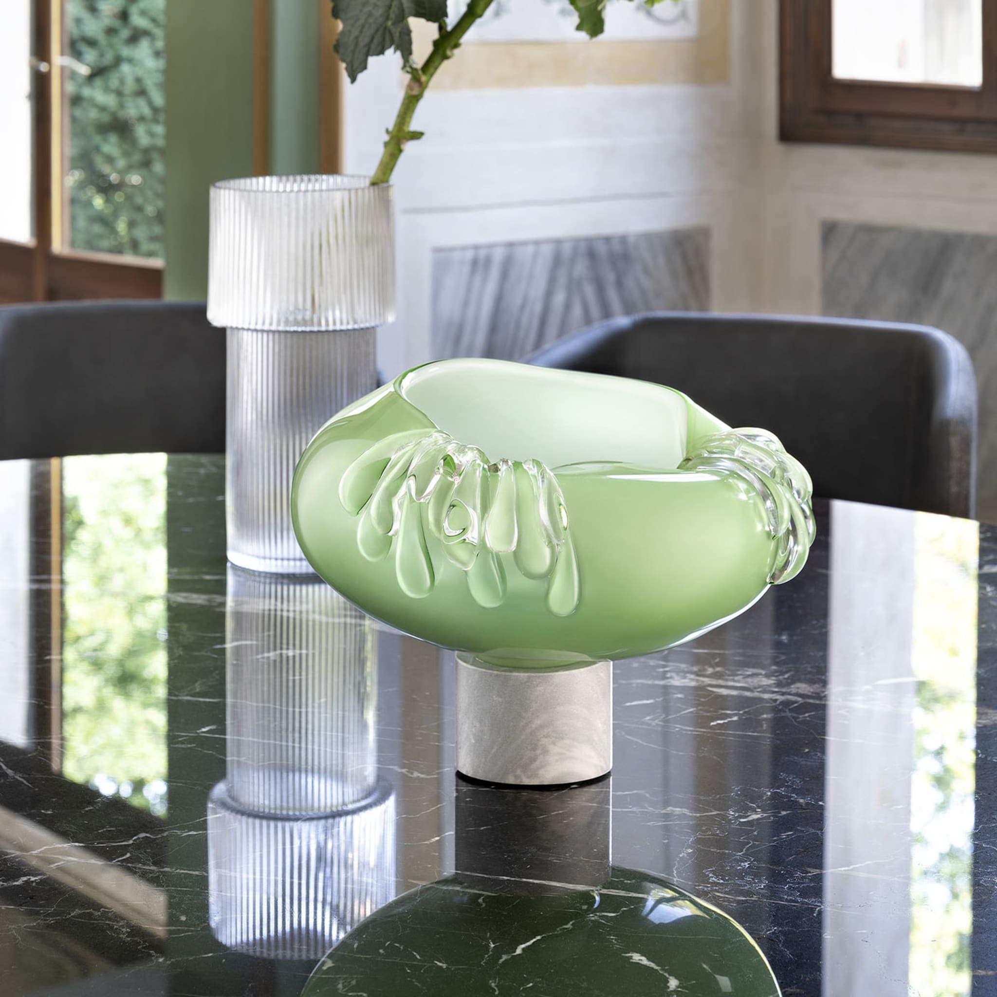 Stravedamento Double Waterfall Glass Decorative Vases - Alternative view 2