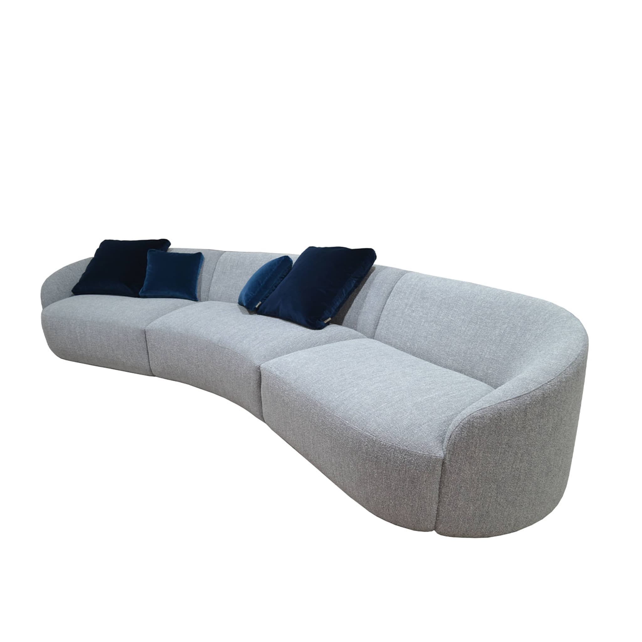 Cottonflower Modular Sofa in Torri Lana Grau Boucle - Alternative Ansicht 1