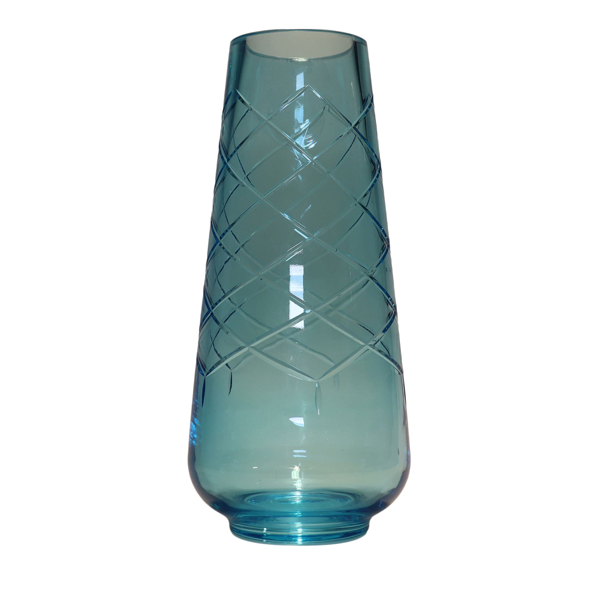 Girata Vase en verre de Murano bleu ciel - Vue principale