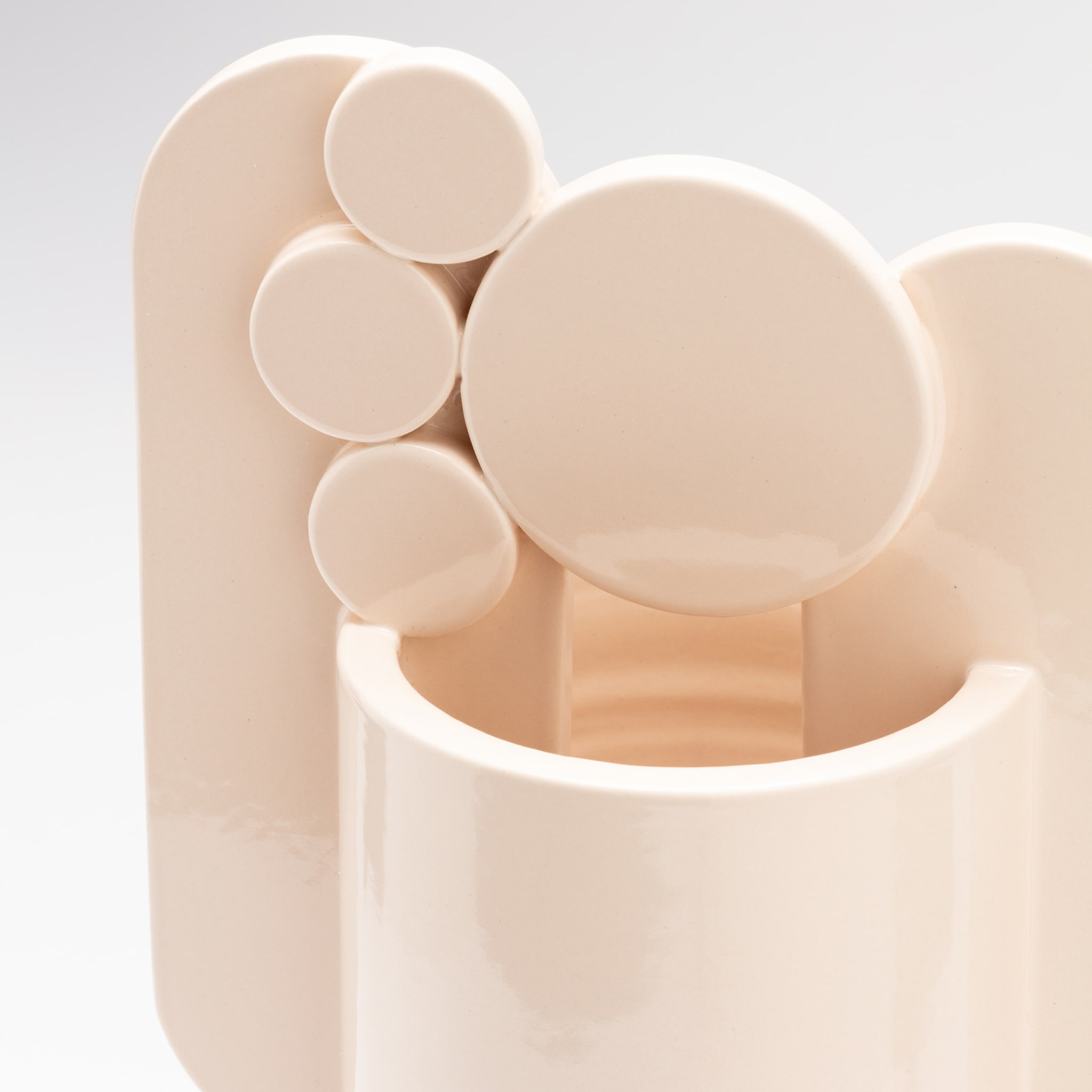 Bubble Family Marmor Nebbia Beige Vase - Alternative Ansicht 1