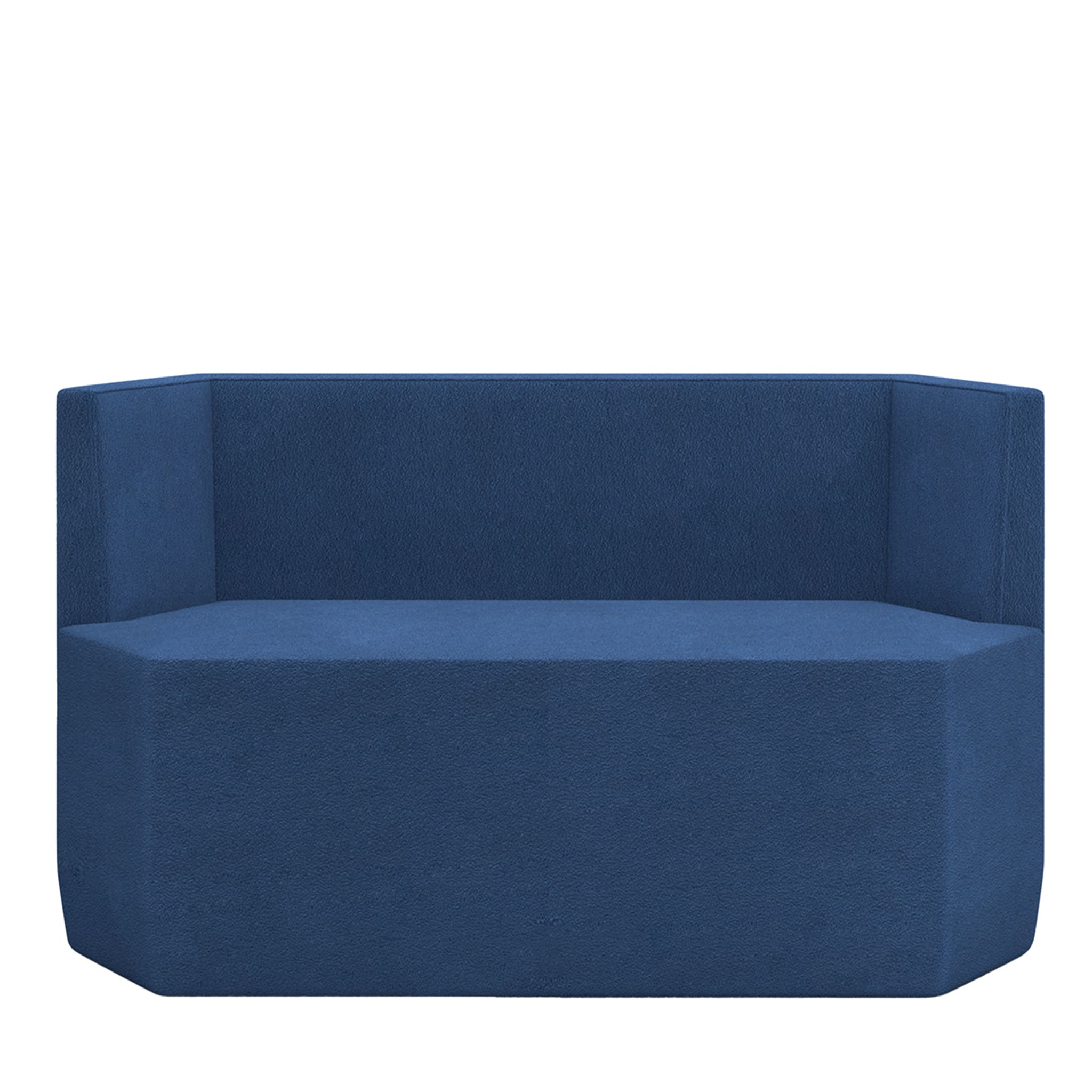 Tigram Low Blue Sofa by Italo Pertichini  - Main view
