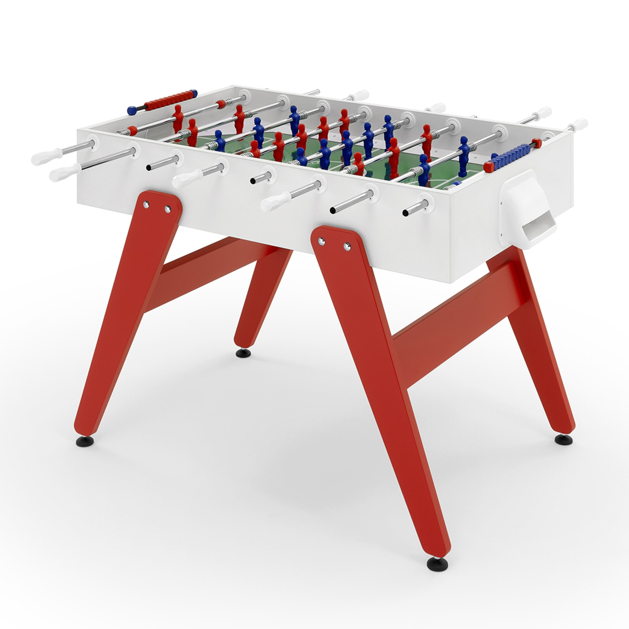 Cross White and Red Foosball Table by Basaglia + Rota Nodari - Alternative view 1