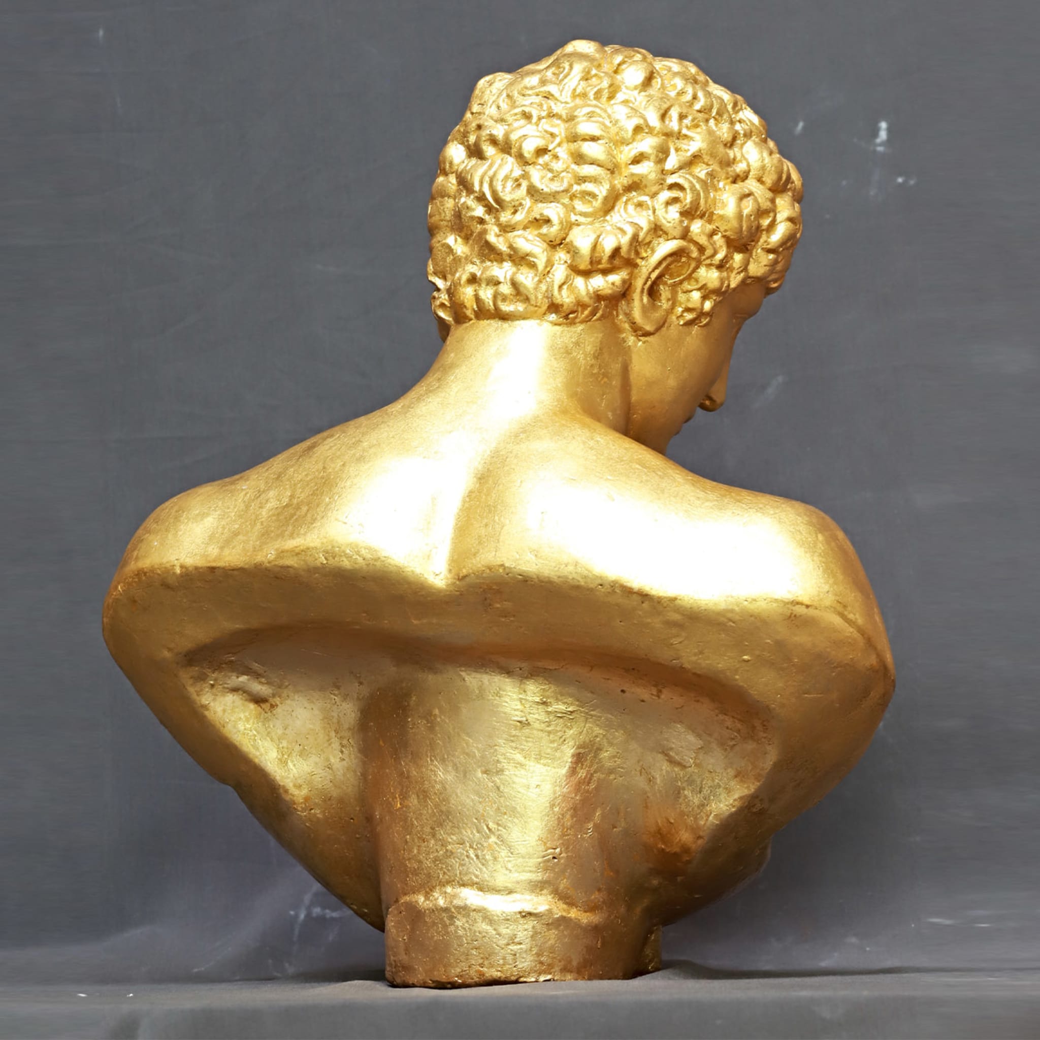 Antinoo Golden-Plaster Sculpture - Alternative view 3