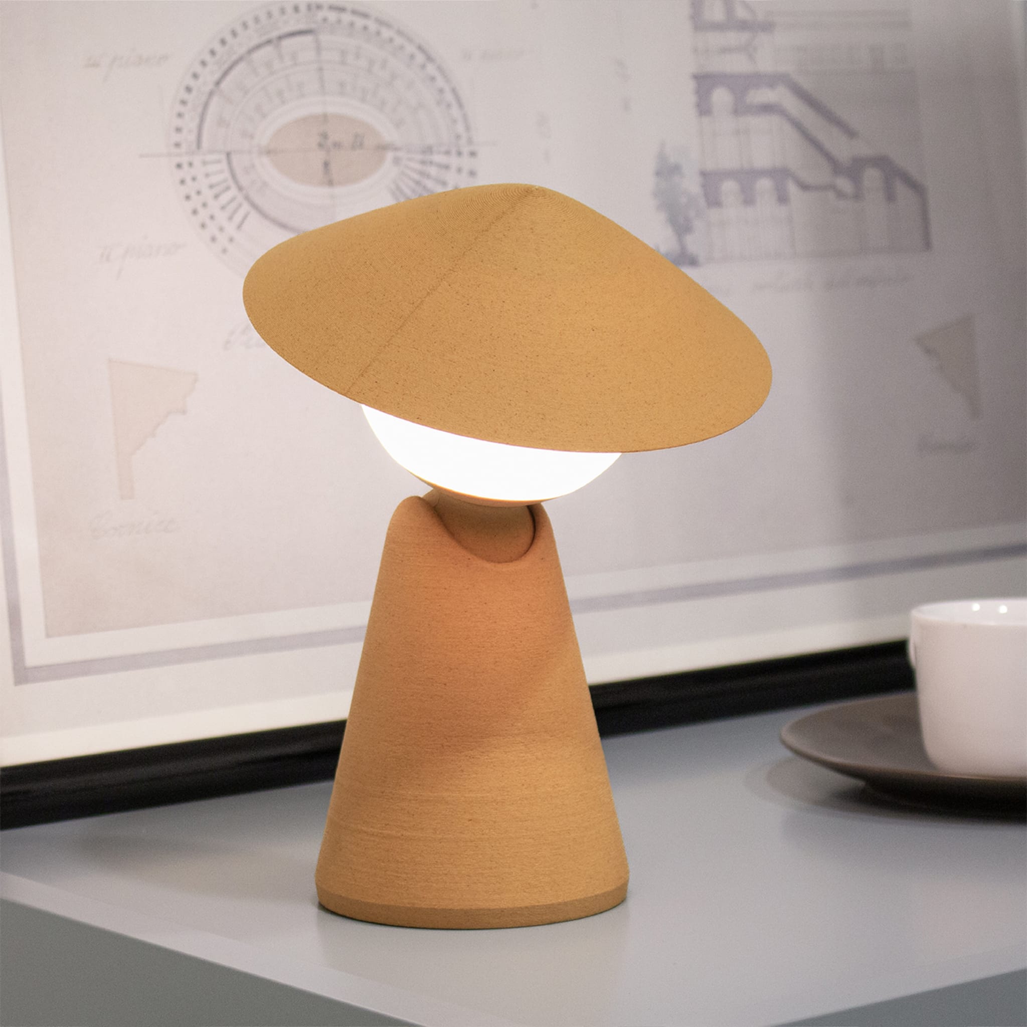 Puddy Birch Rechargeable Table Lamp by Albore Design - Alternative view 2