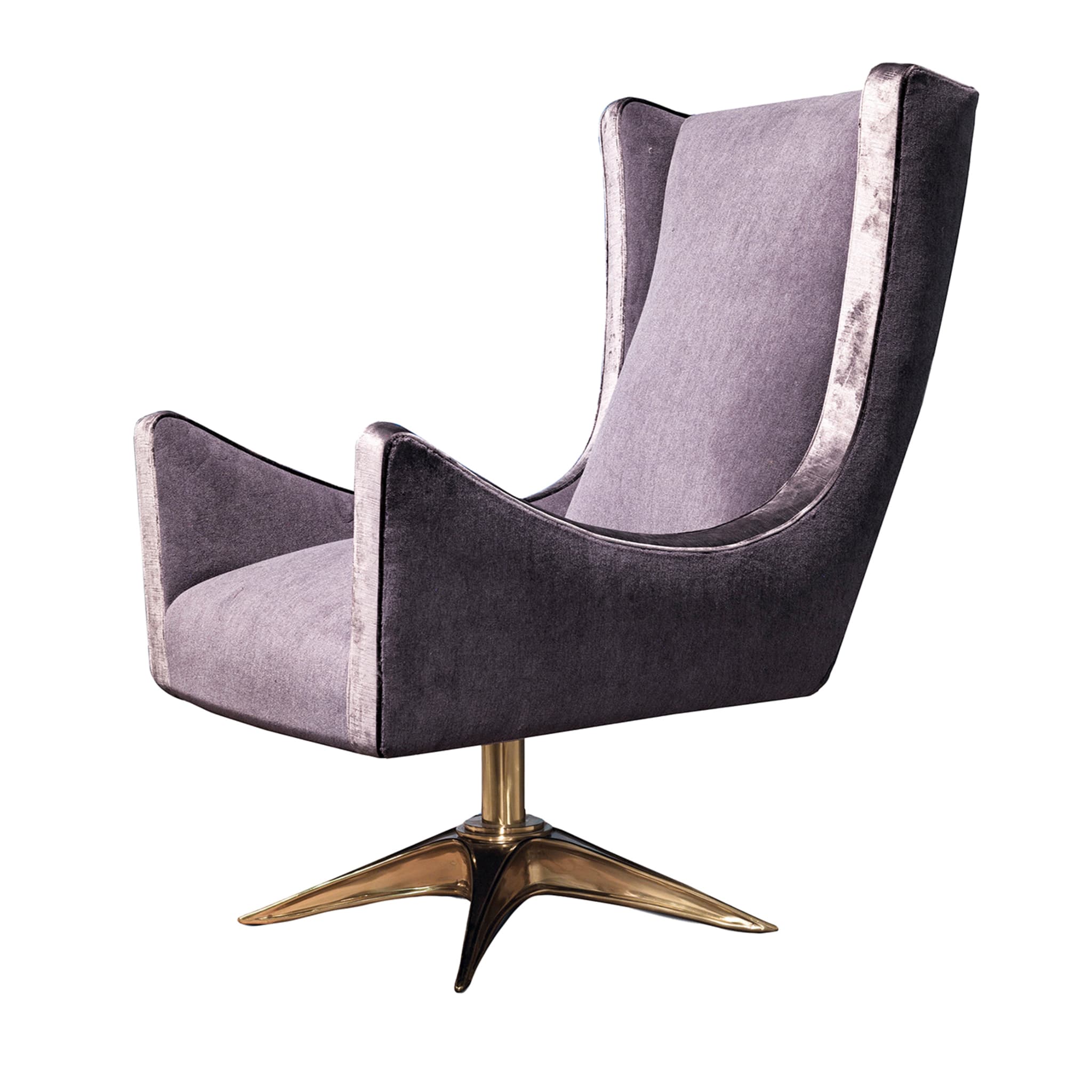 Lilac swivel chair hot sale