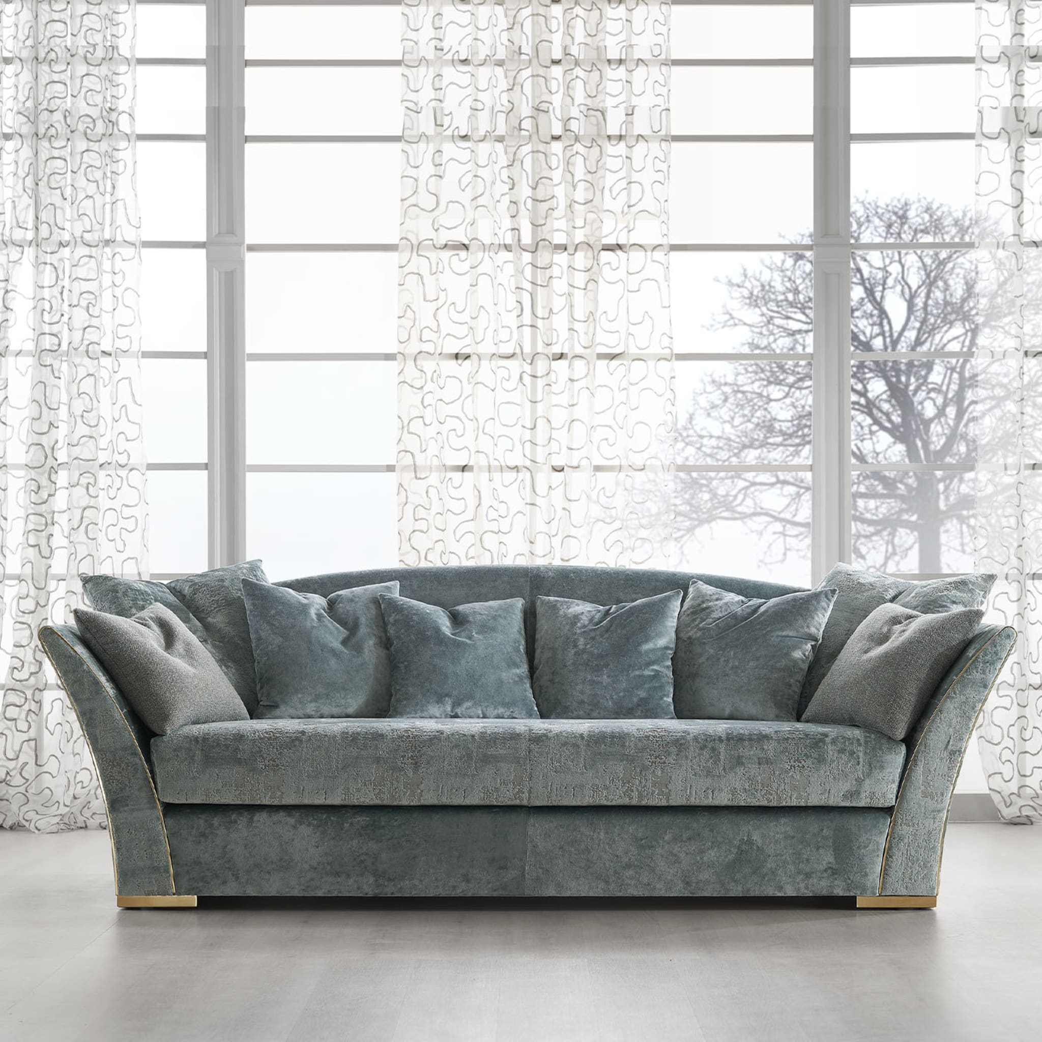 Sapphire Salbei-Grünes Sofa - Alternative Ansicht 4