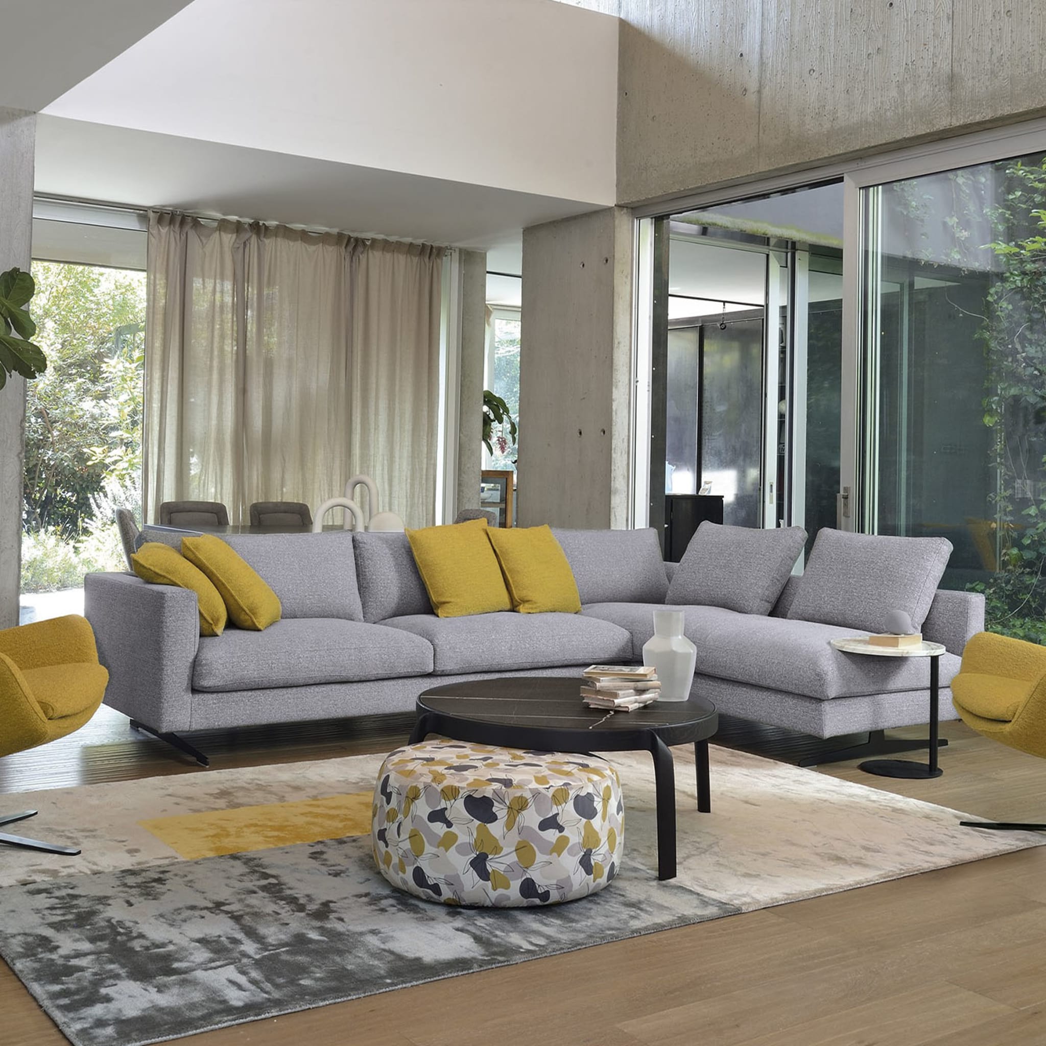 Ikon Grau Sofa - Alternative Ansicht 1