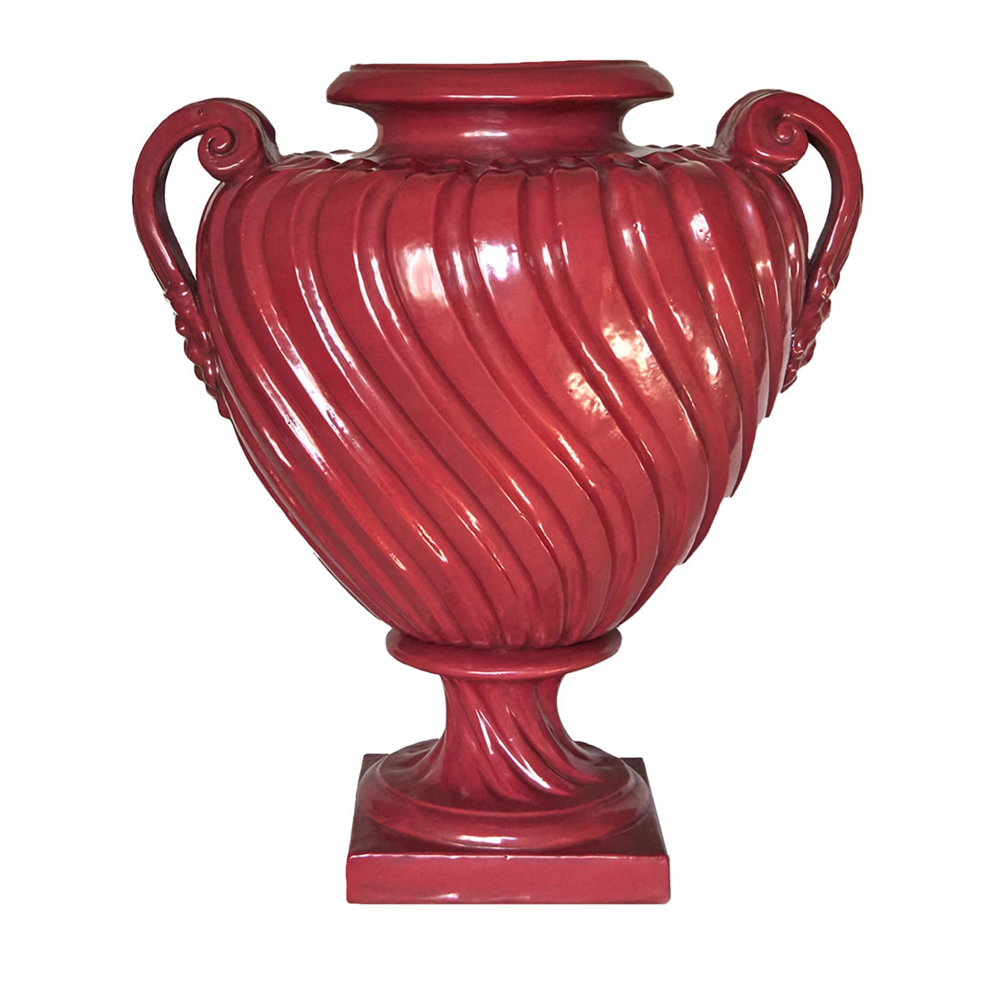 Ercole Rote Vase - Hauptansicht