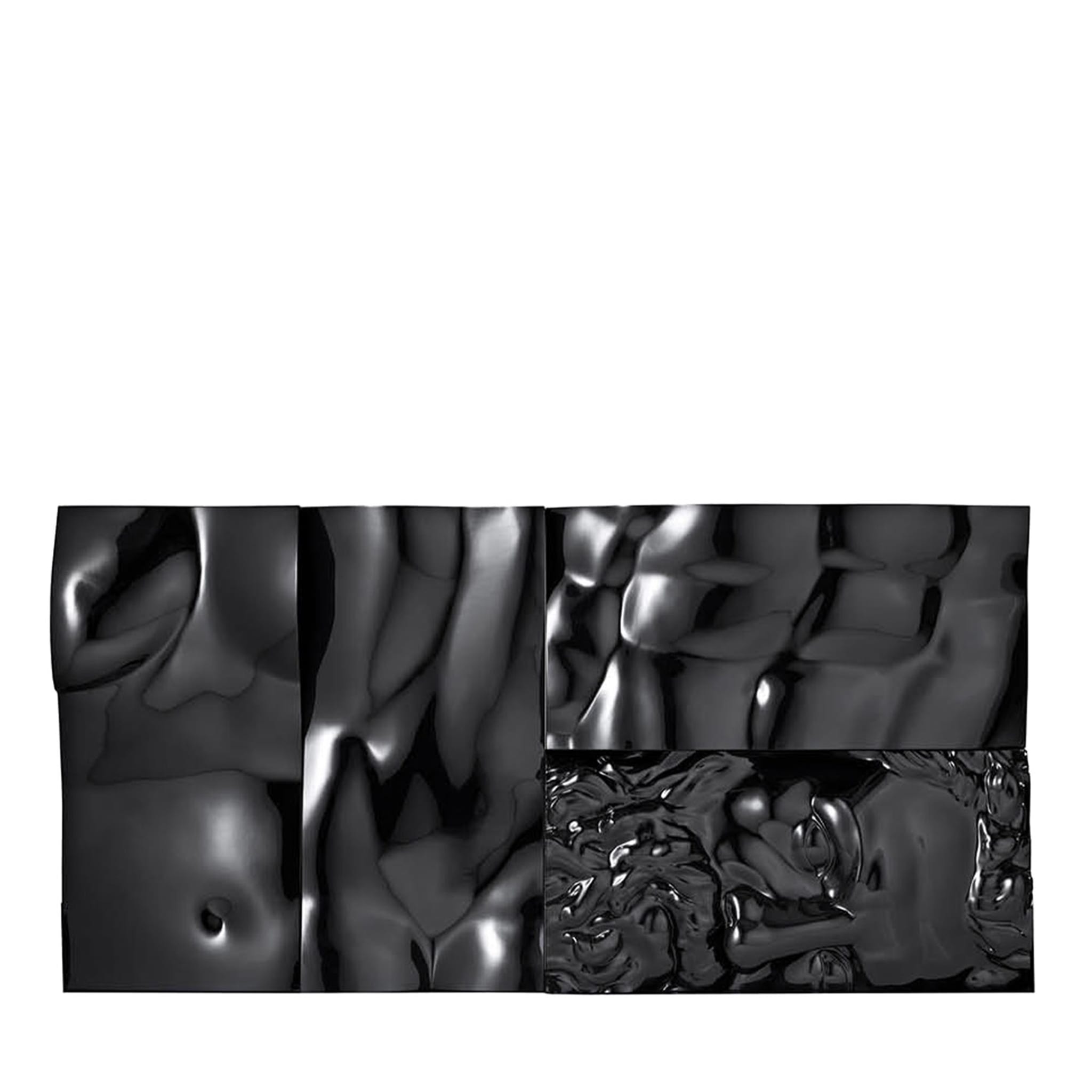 Système de rangement Ercole e Afrodite 4 pièces noir par Driade Lab - Vue principale