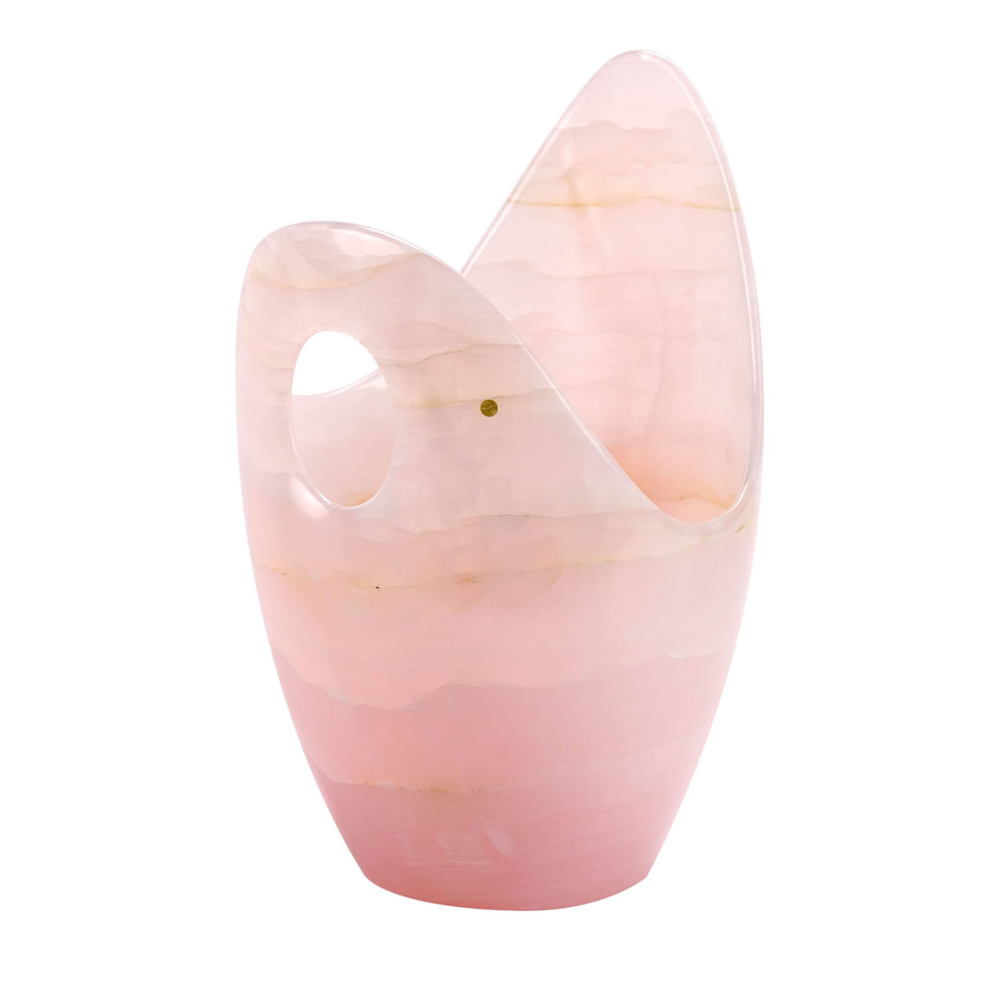 Cubo de champán de ónice rosa  - Vista principal