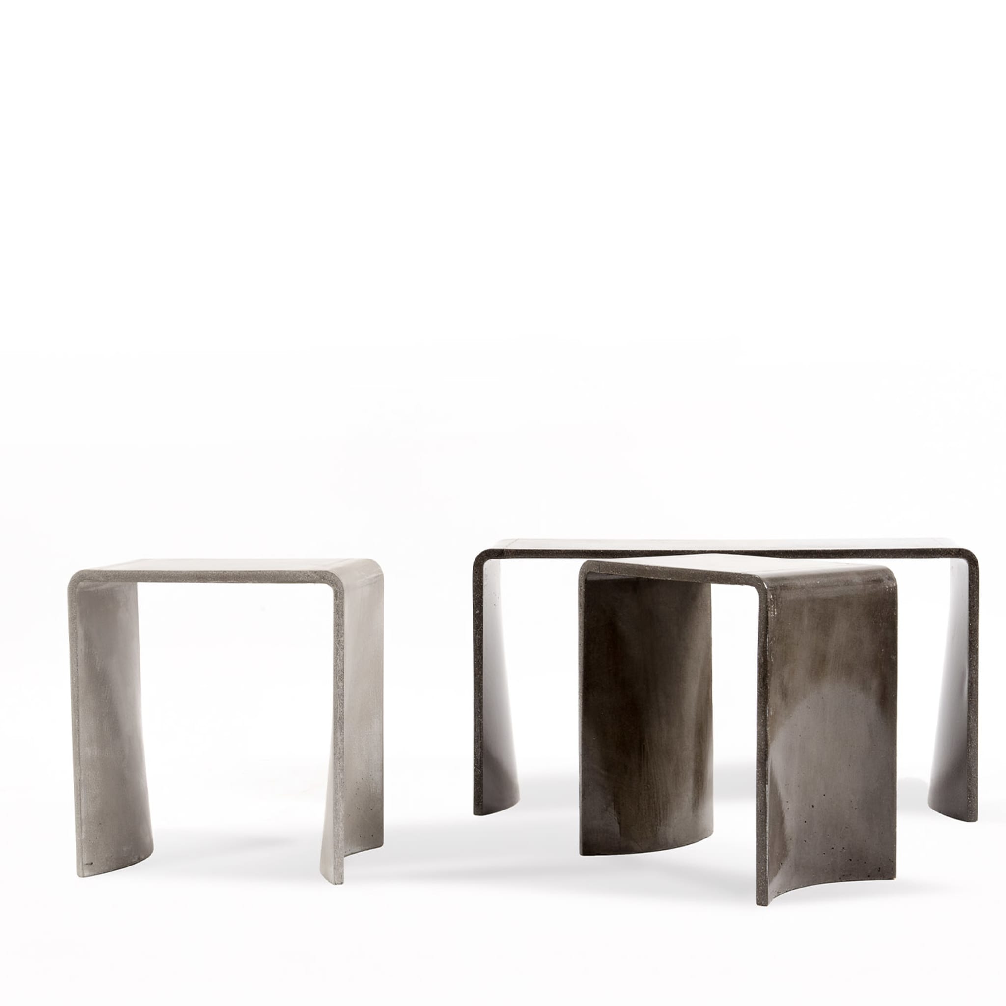 Tadao Silver Stool - Alternative view 2