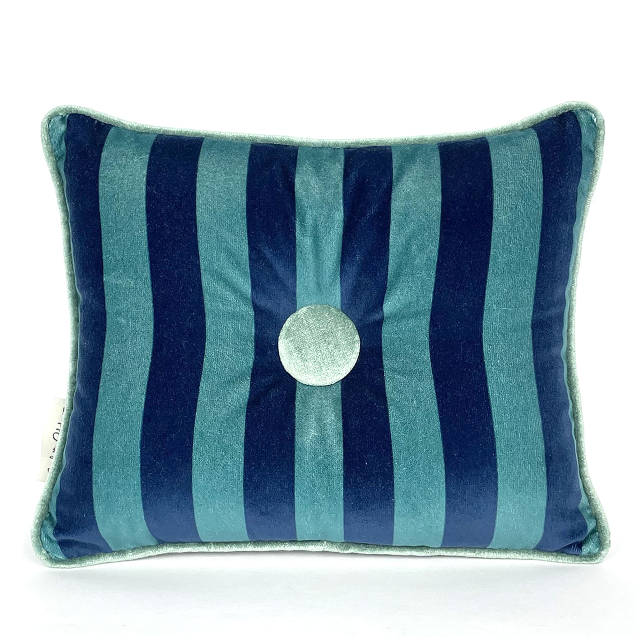 Cuscini Sweet Pillow Blu Baltico e Verde Pavone - Vista alternativa 1