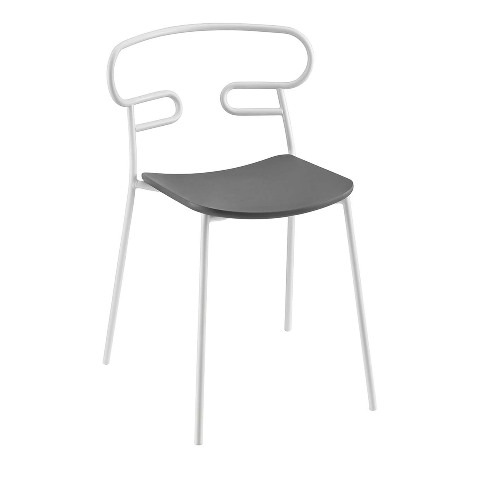Genua Weißer Stuhl #2 von Cesare Ehr - Hauptansicht