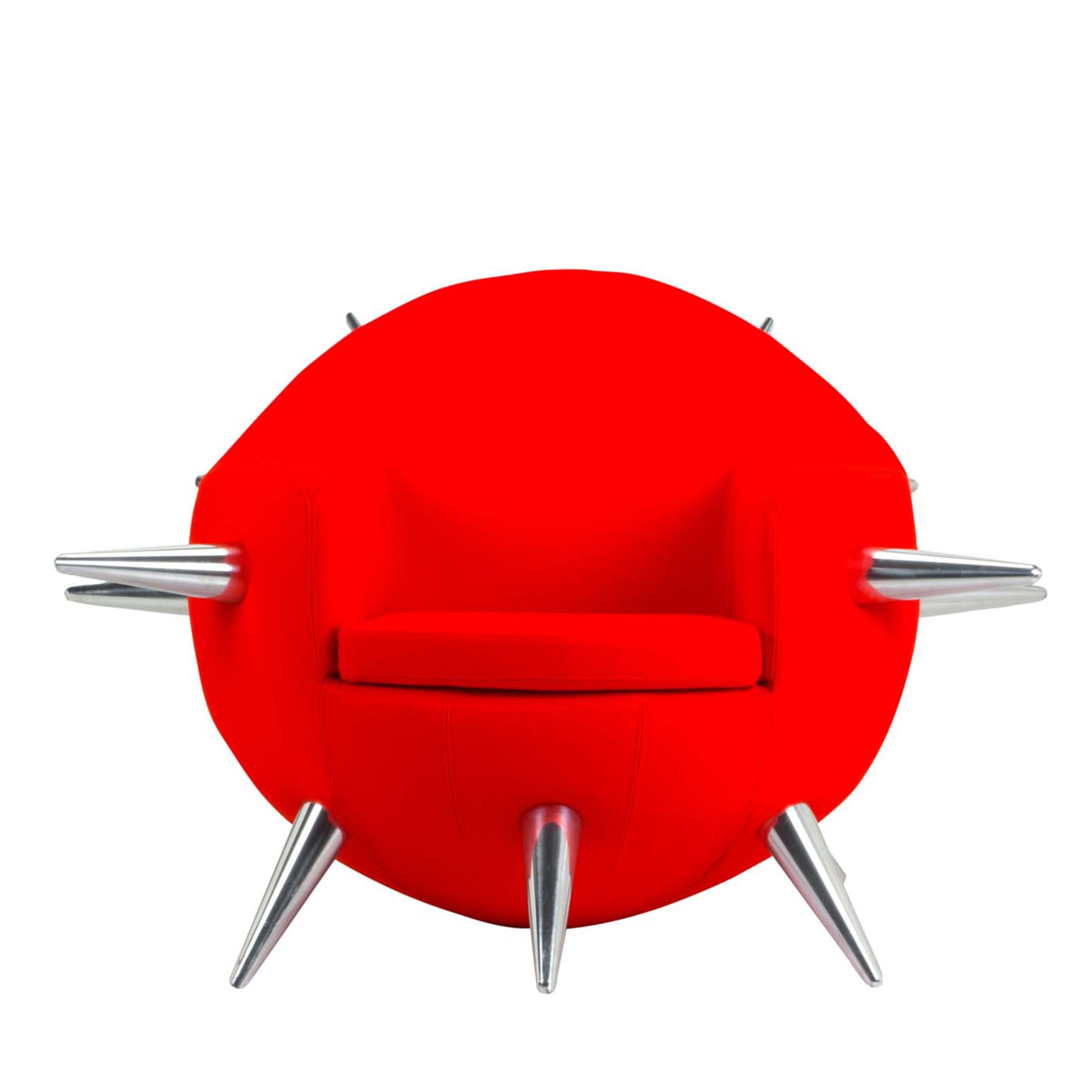 Bomb Armchair Red by Simone Micheli - Main view