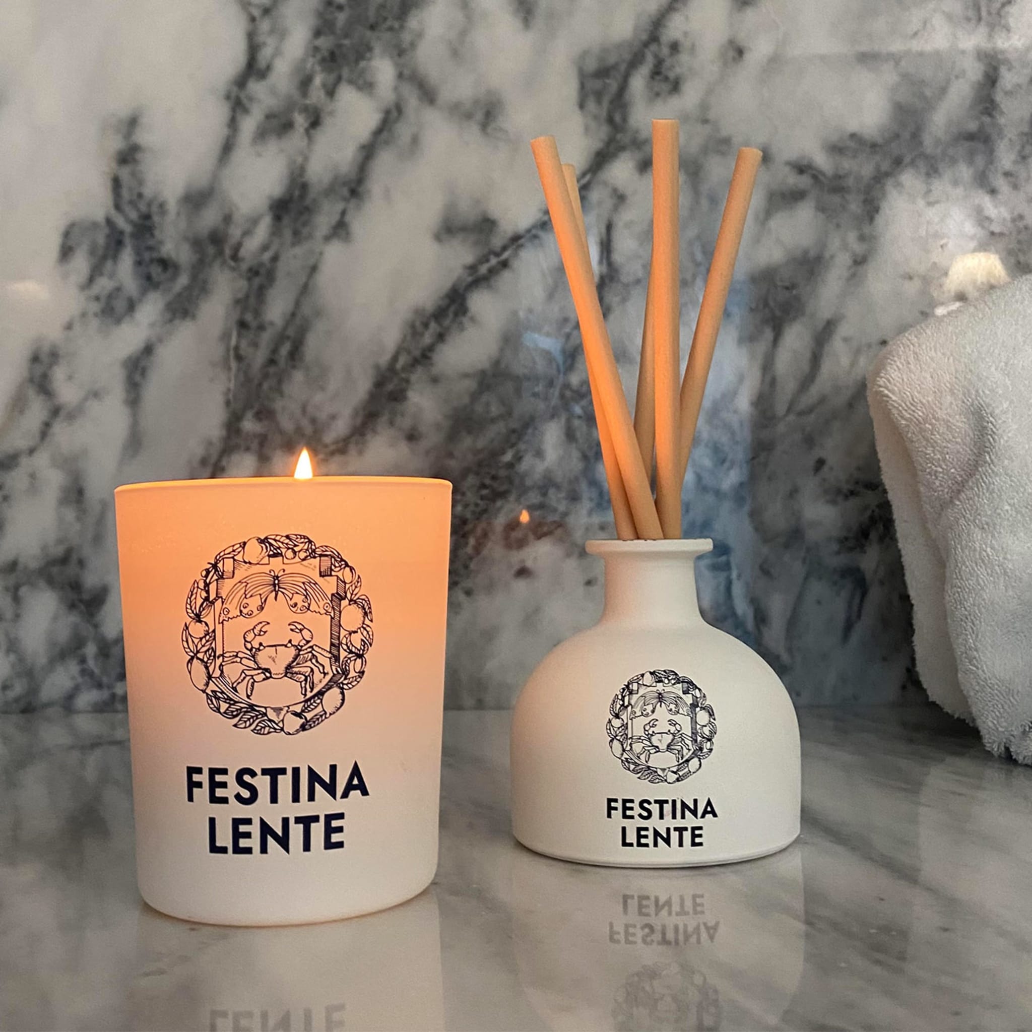 Set of 2 Mistero Candles - Alternative view 3