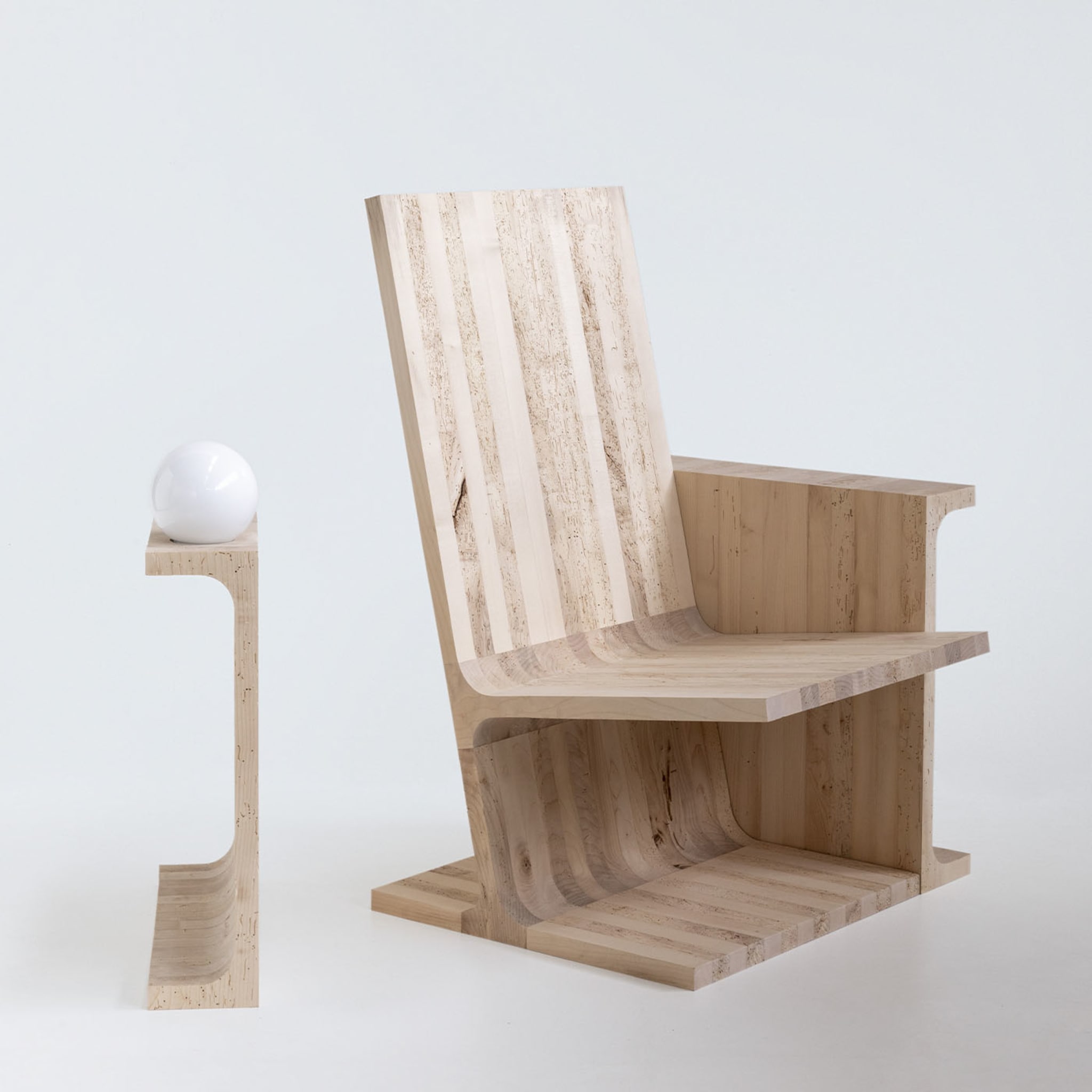 Bookroom Wood Armchair by Gio Tirotto  - Alternative view 3