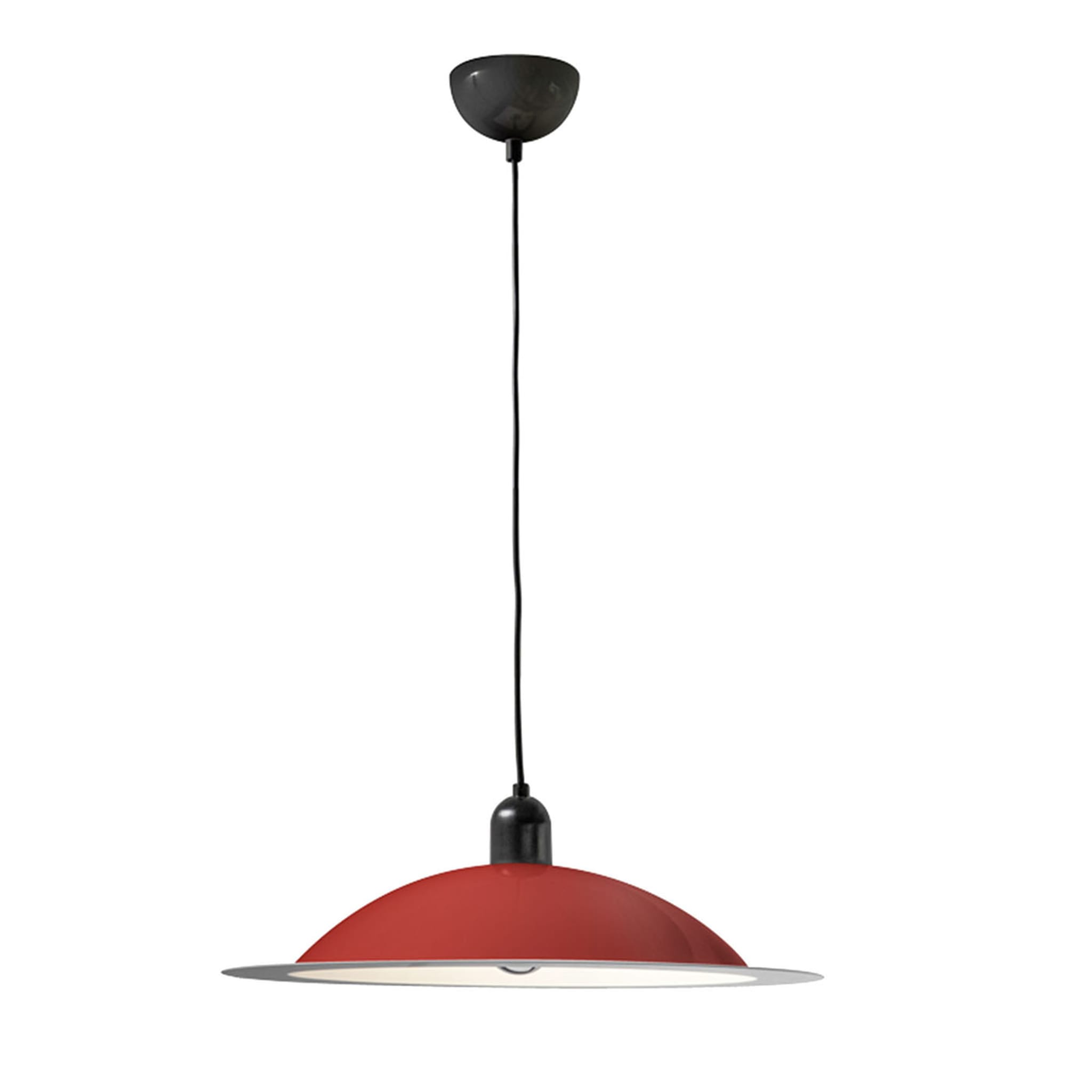 Lampiatta Large Red Suspension Lamp - Vue principale
