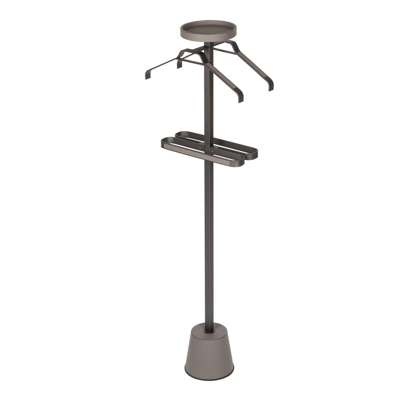 Philippe Tall Gray Clothes Stand - Giobagnara