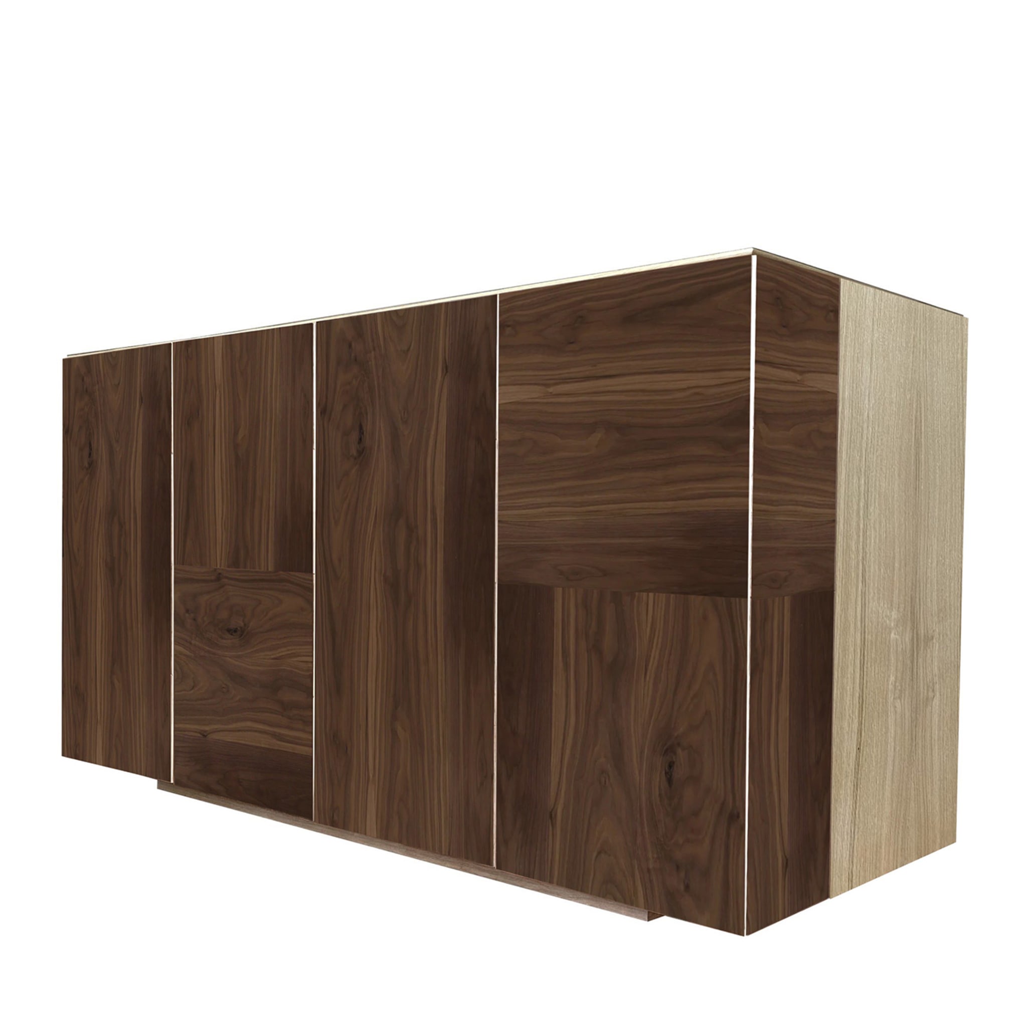 Boccadarno Uno 4-türiges Sideboard aus Nussbaumholz von Meccani Studio - Alternative Ansicht 1
