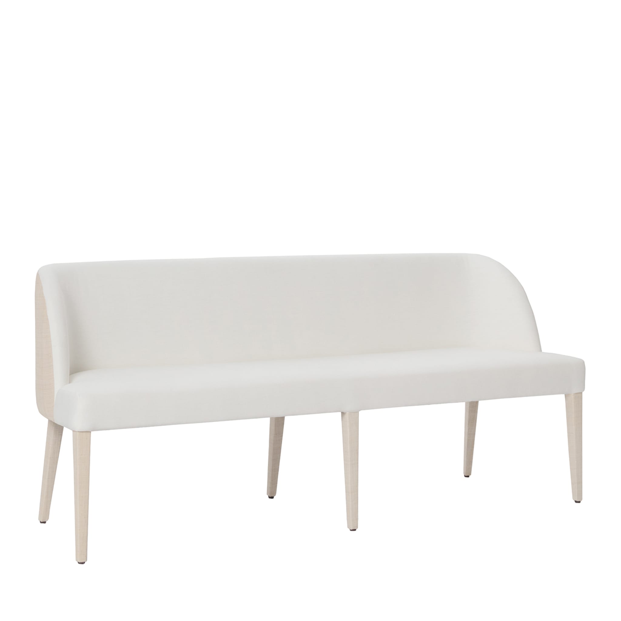 Colette Raffia Dining Bench - Main view