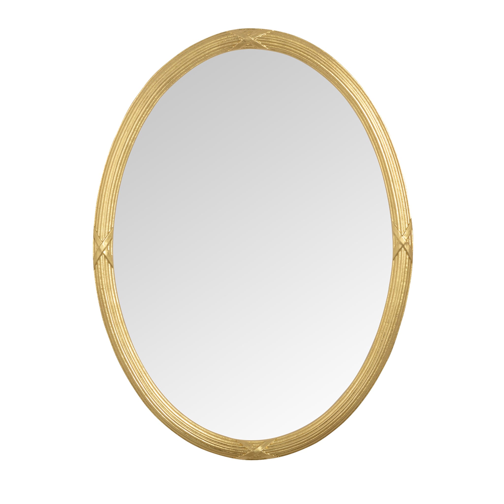 Espejo ovalado dorado Castore - Vista principal