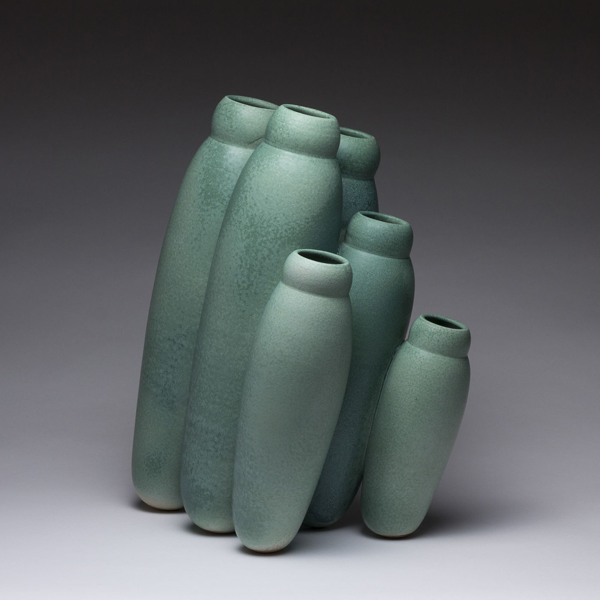 Cluster Green Vase - Alternative view 1