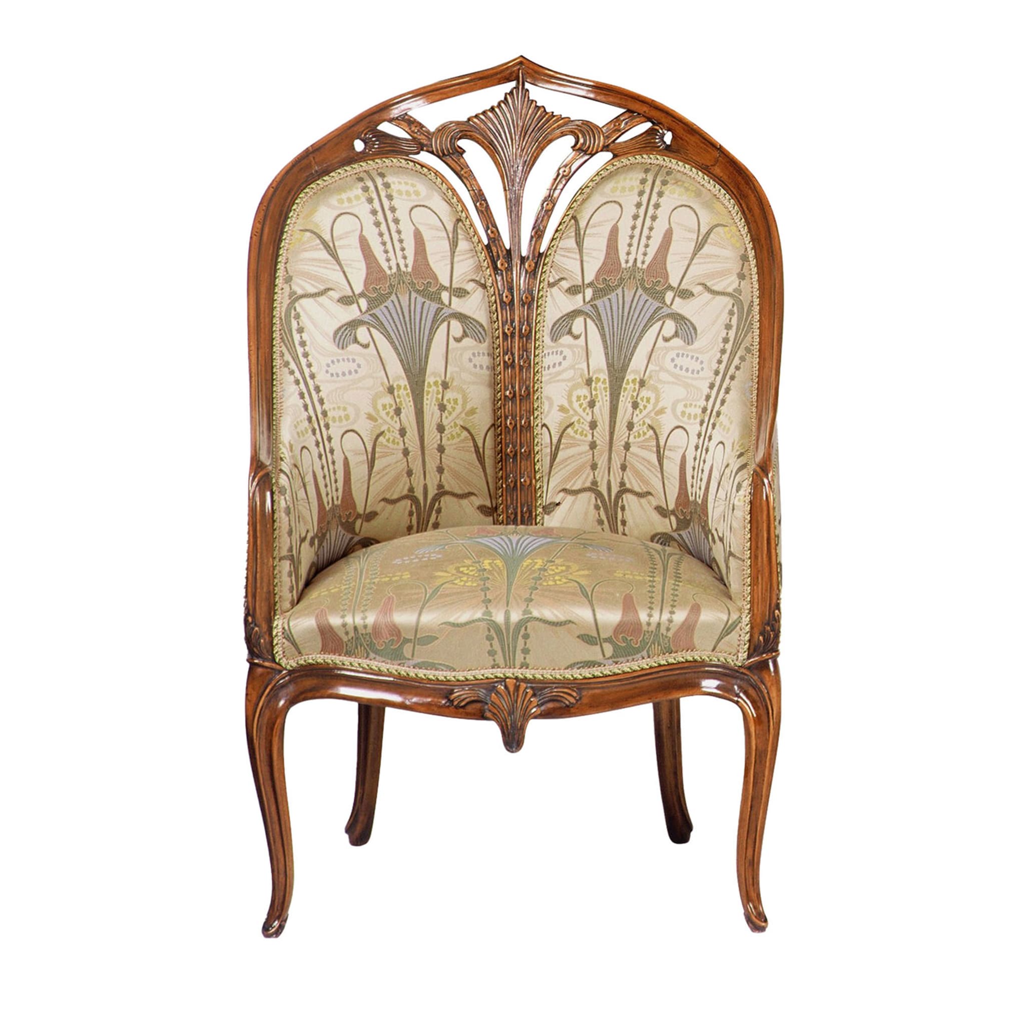 French Liberty Patterned Armchair - Main view